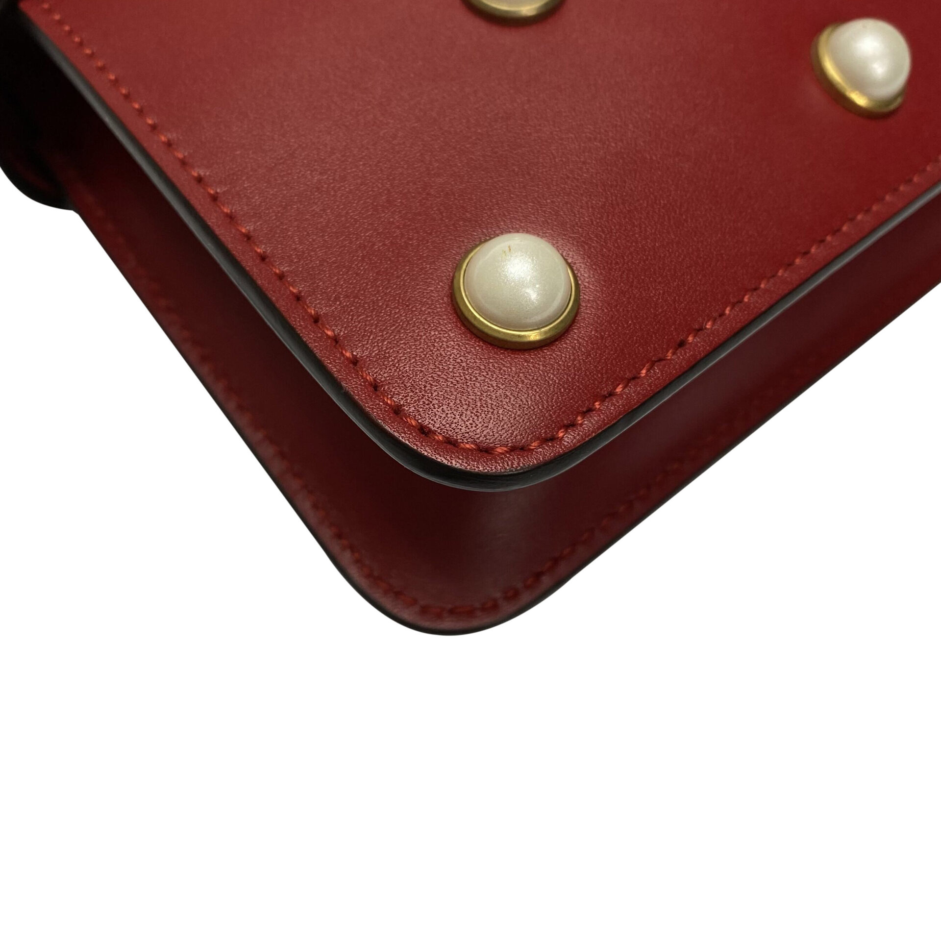 Bolsa Gucci Broadway Bee Vermelha
