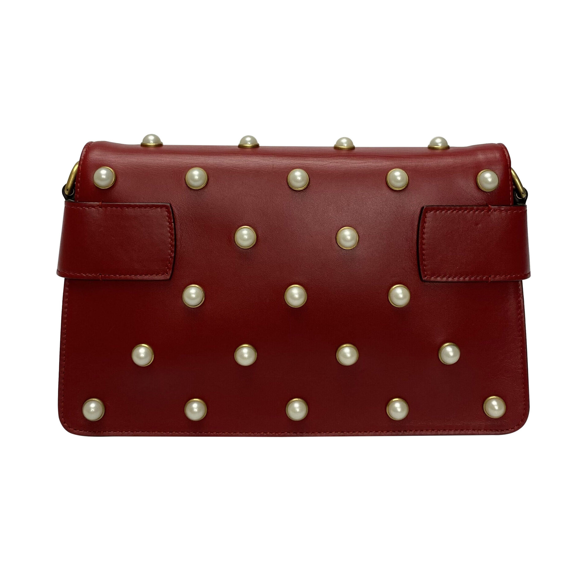 Bolsa Gucci Broadway Bee Vermelha