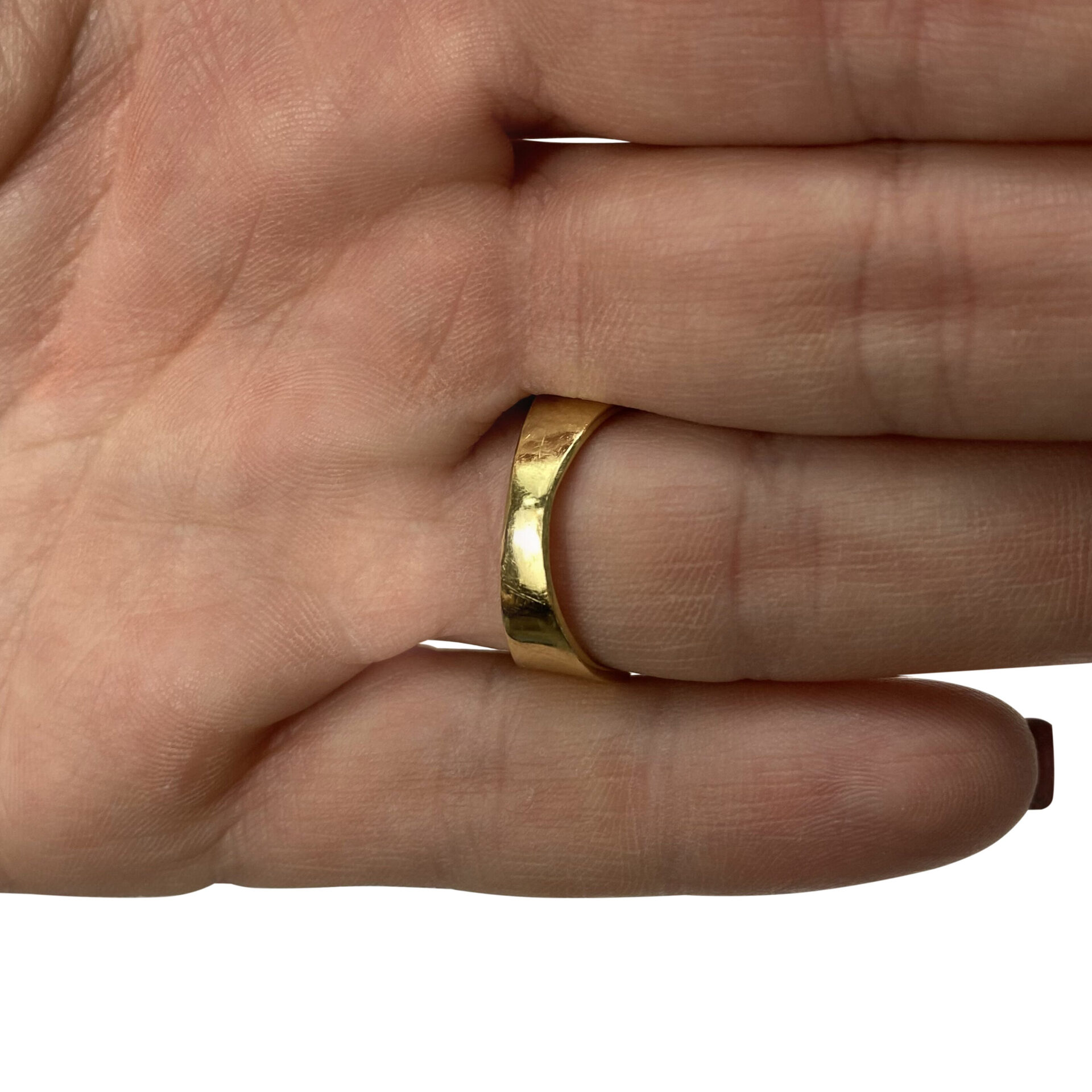Anel Ouro Amarelo com Diamantes