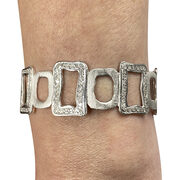 Bracelete Ouro Branco com Diamantes - 0.86 ct.
