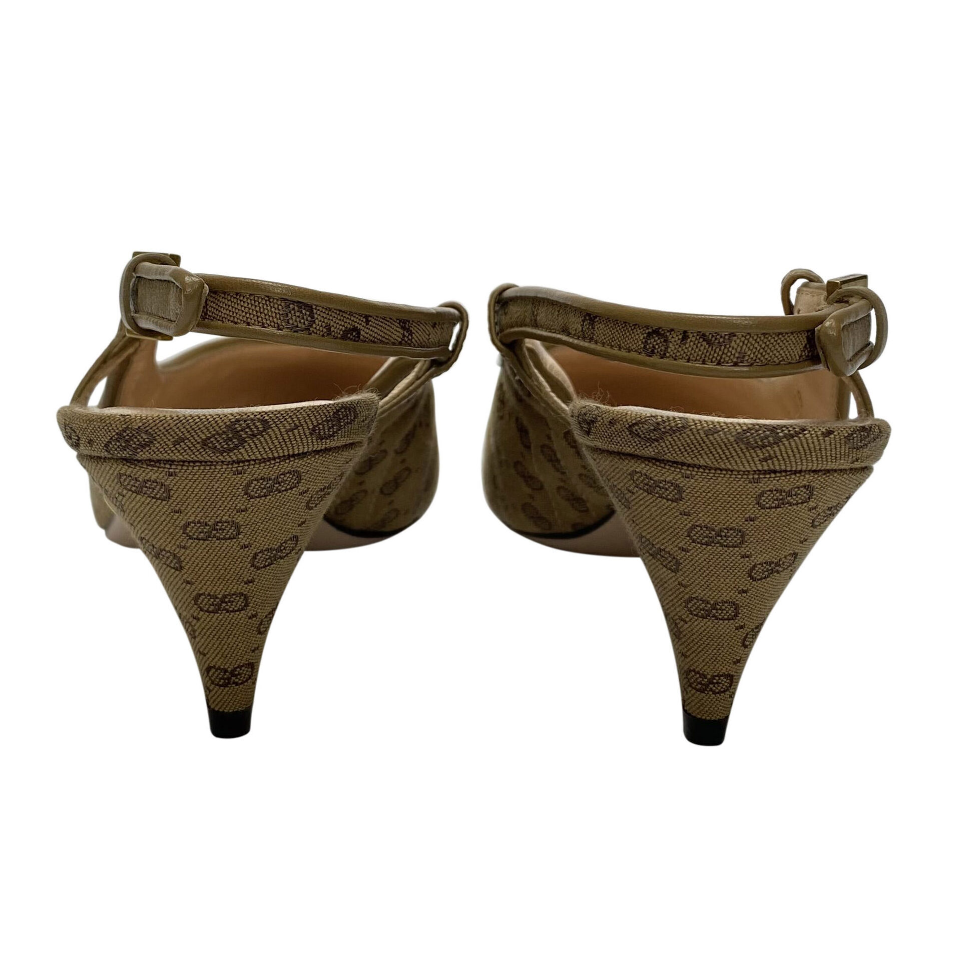 Sapato Gucci Slingback