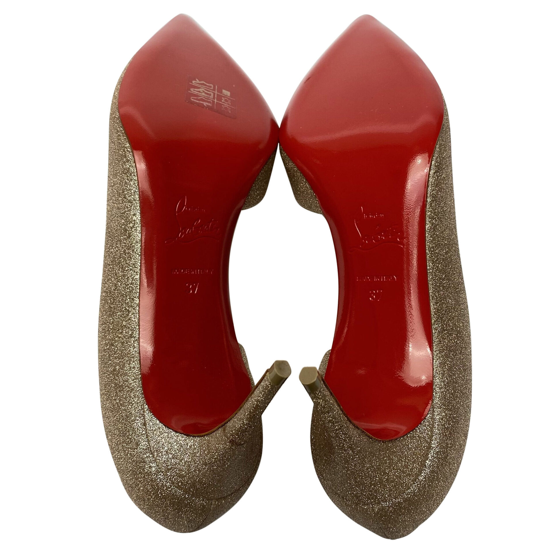 Scarpin Christian Louboutin Iriza 70 Glitter