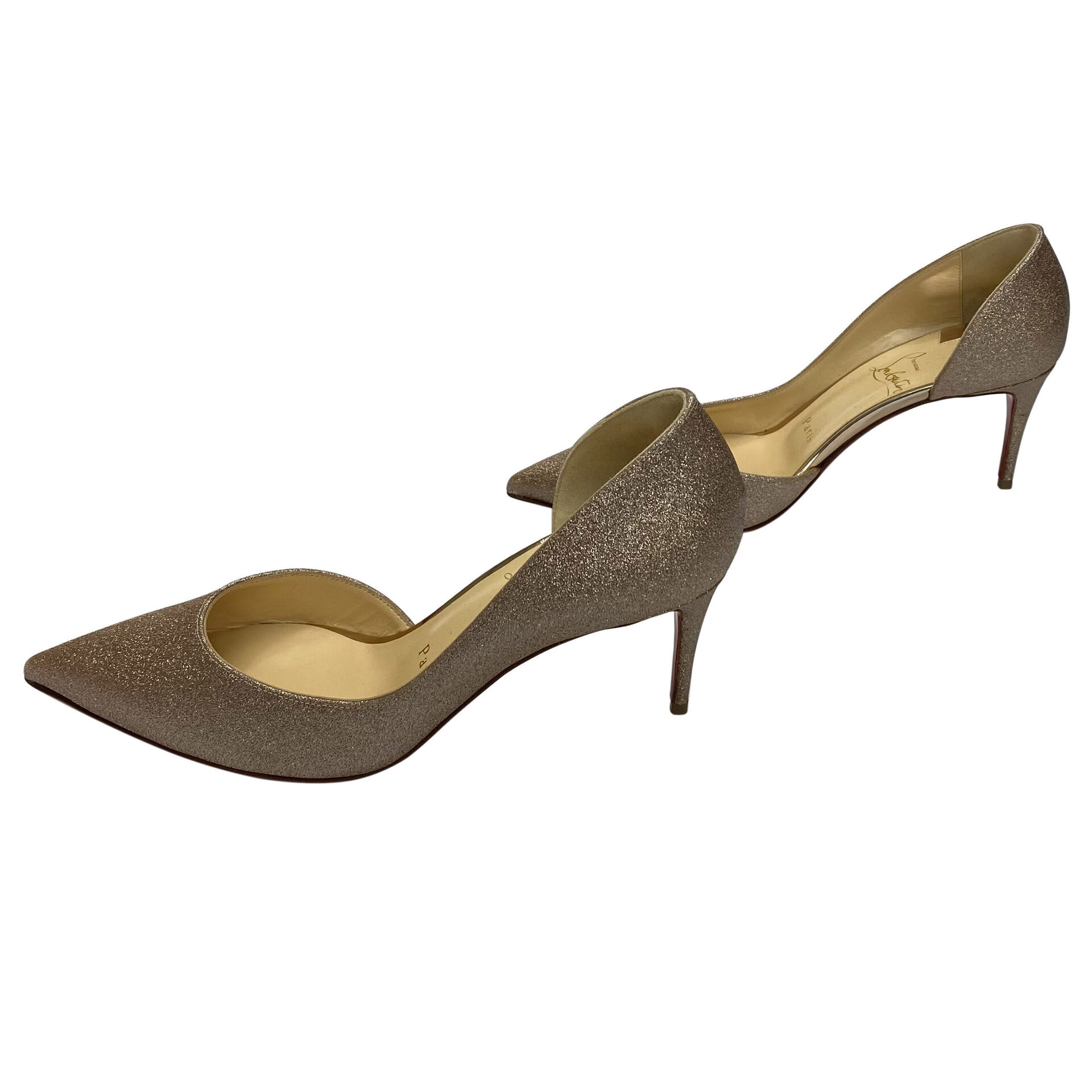 Scarpin Christian Louboutin Iriza 70 Glitter