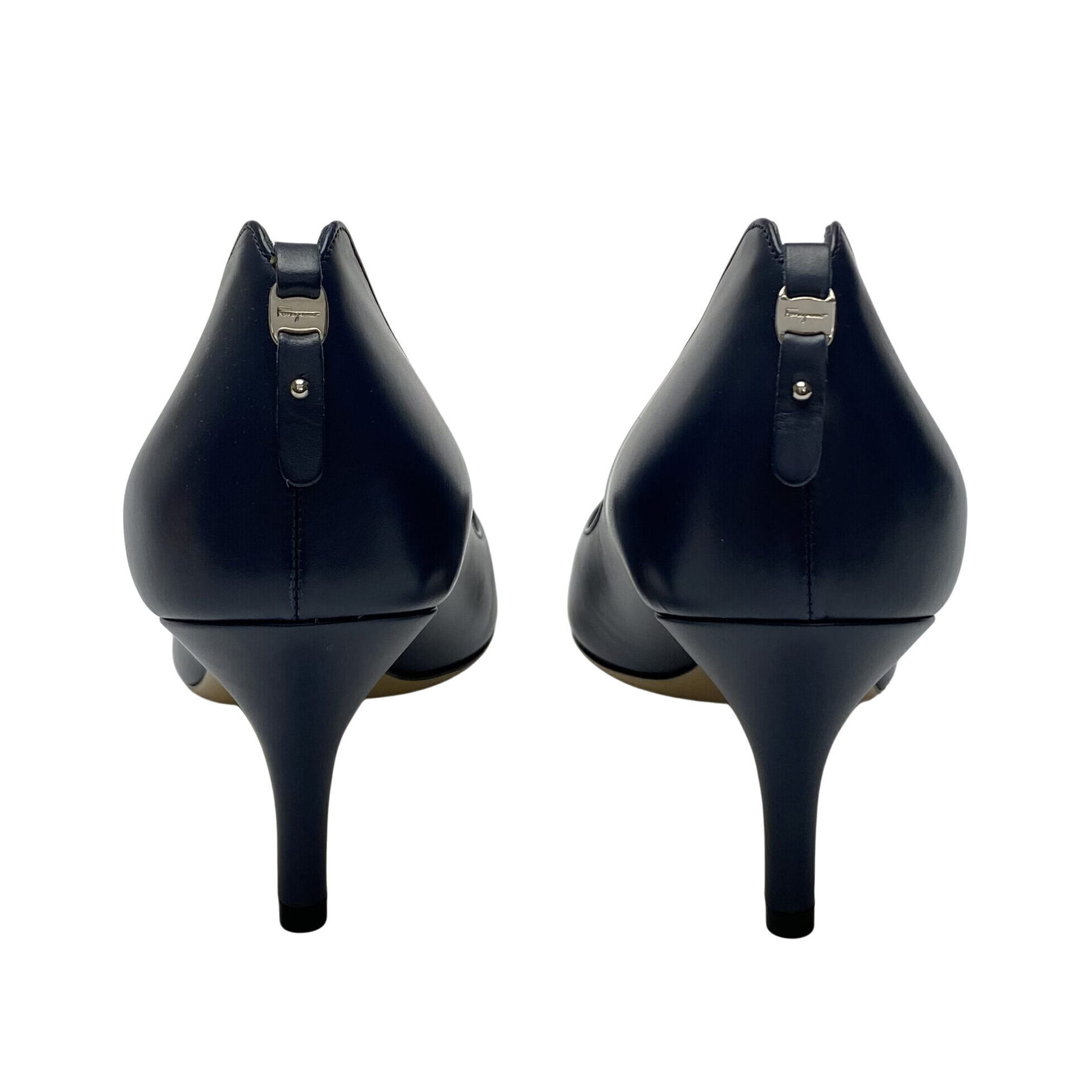 Scarpin Salvatore Ferragamo Azul