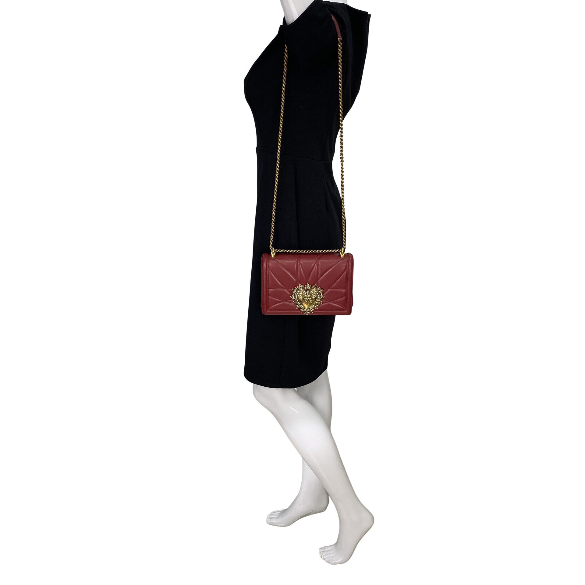 Bolsa Dolce & Gabbana Devotion Vermelha