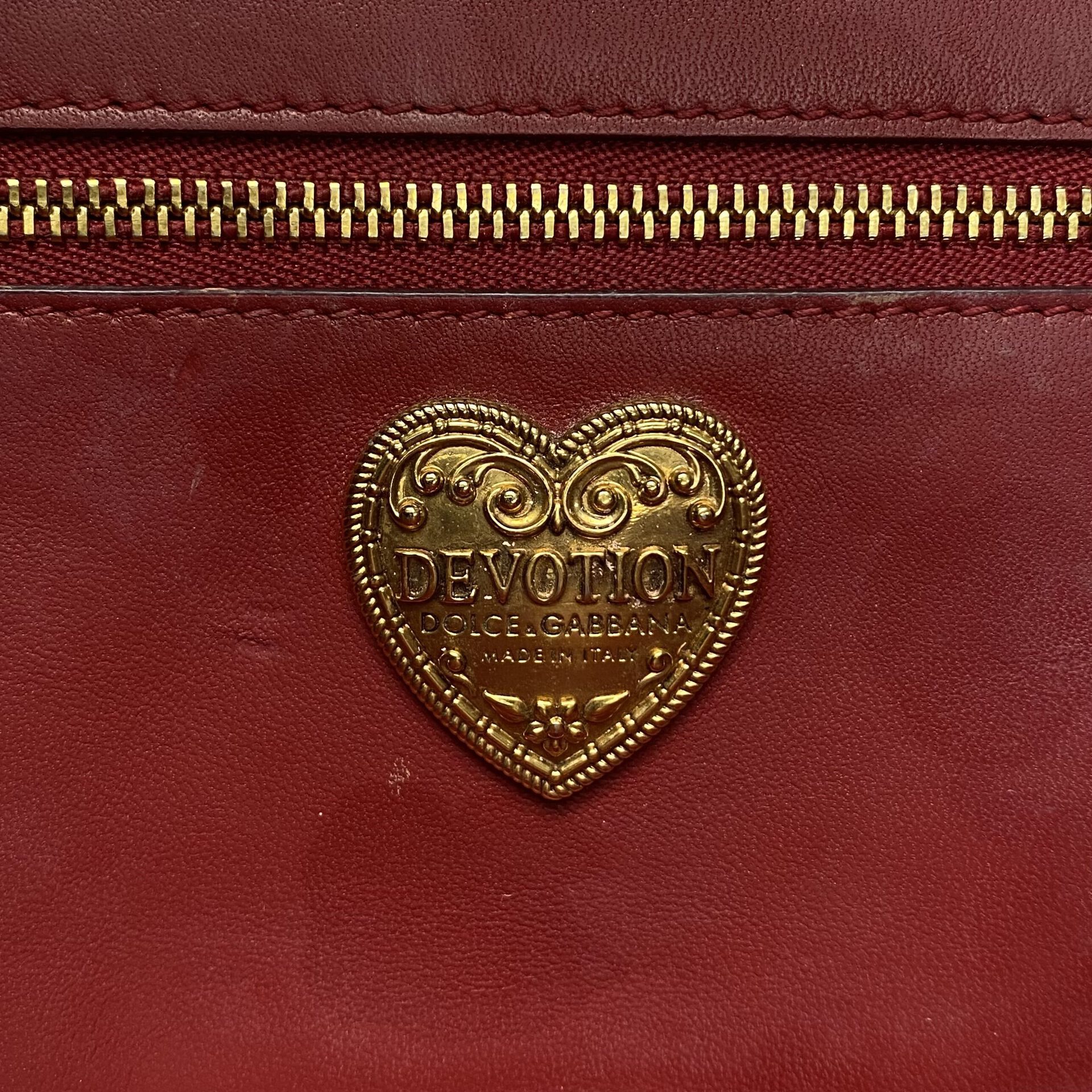 Bolsa Dolce & Gabbana Devotion Vermelha