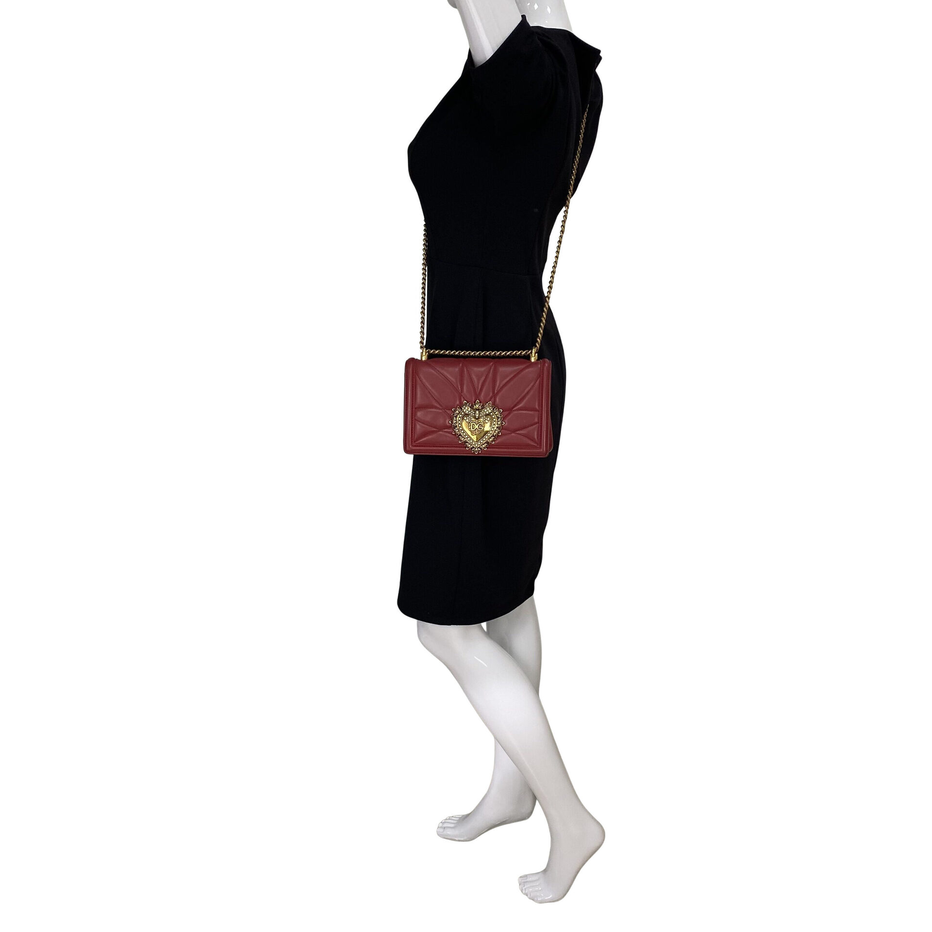Bolsa Dolce & Gabbana Devotion Vermelha