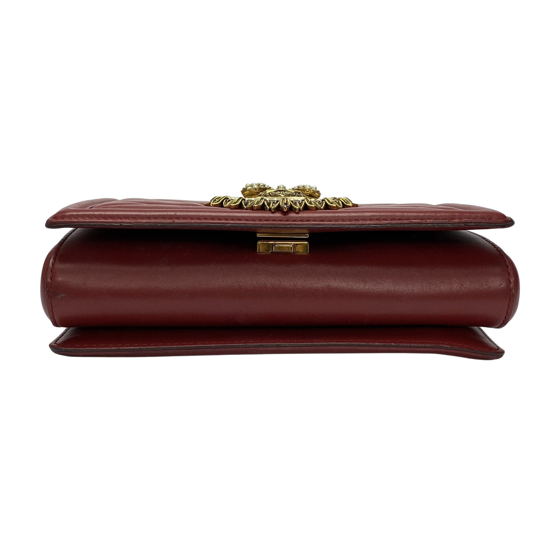 Bolsa Dolce & Gabbana Devotion Vermelha