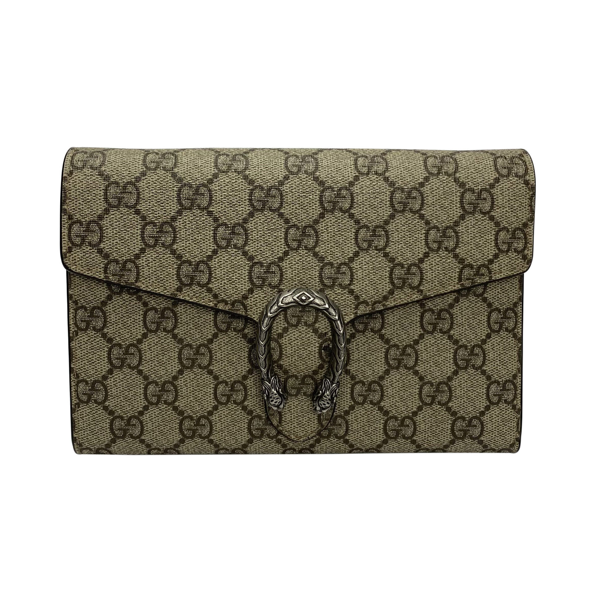 Bolsa Gucci Dionysus GG Supreme Chain Wallet