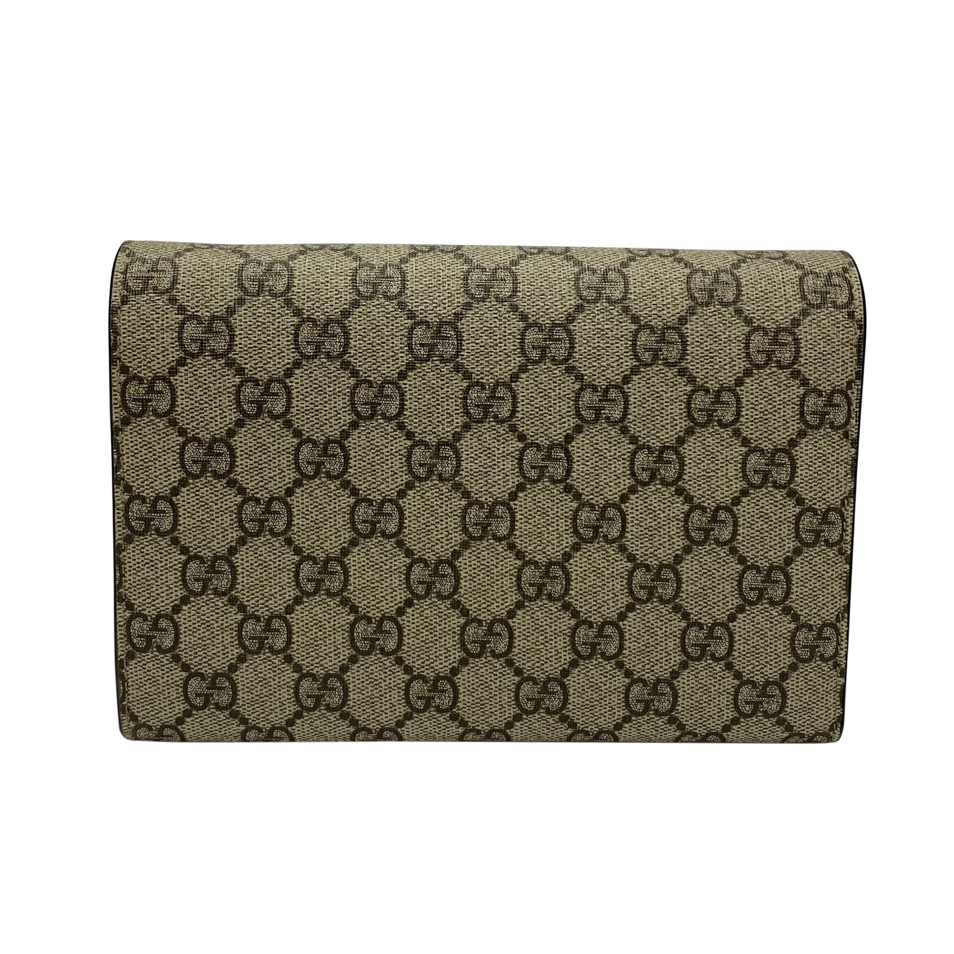 Bolsa Gucci Dionysus GG Supreme Chain Wallet