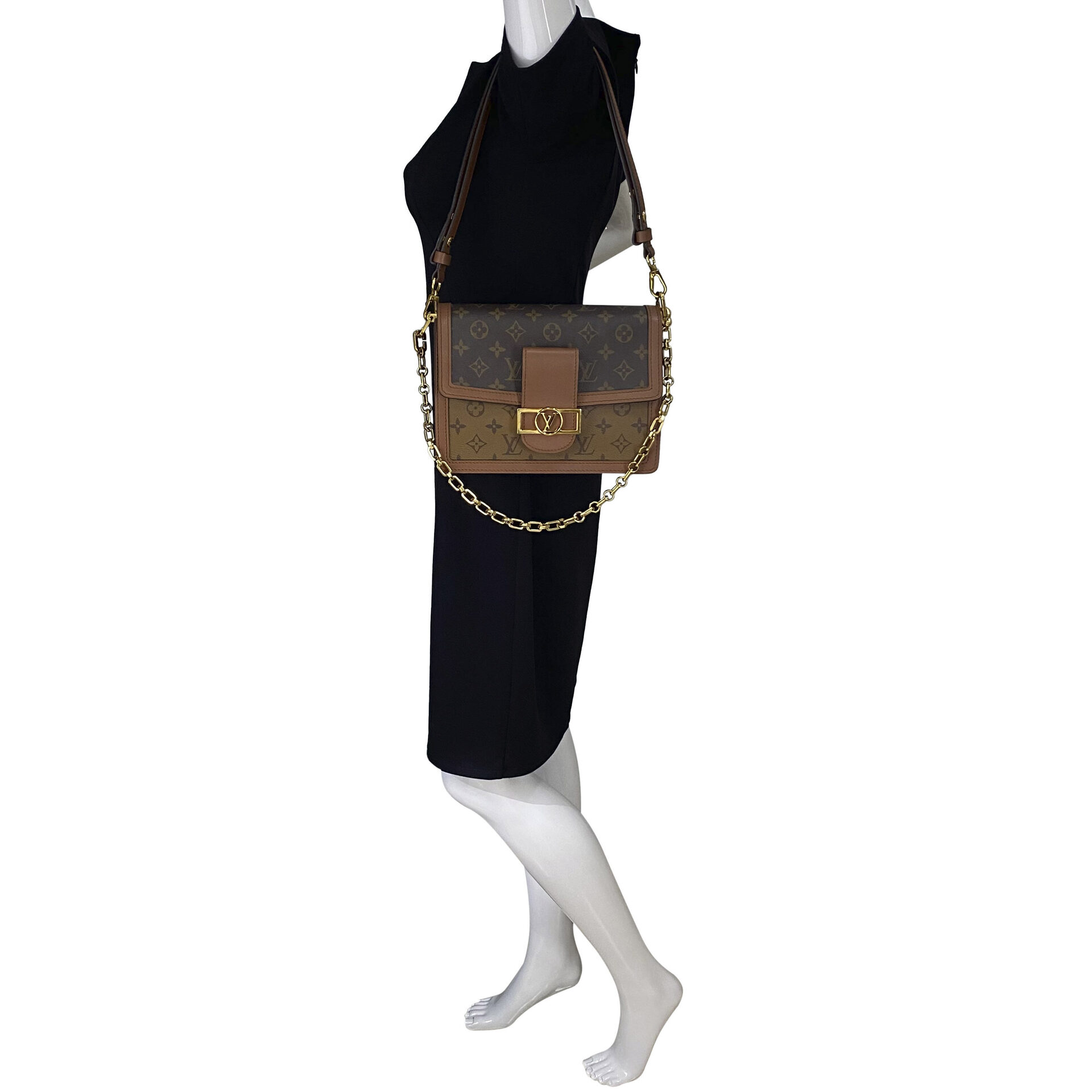 Bolsa Louis Vuitton Monogram Reverse Dauphine