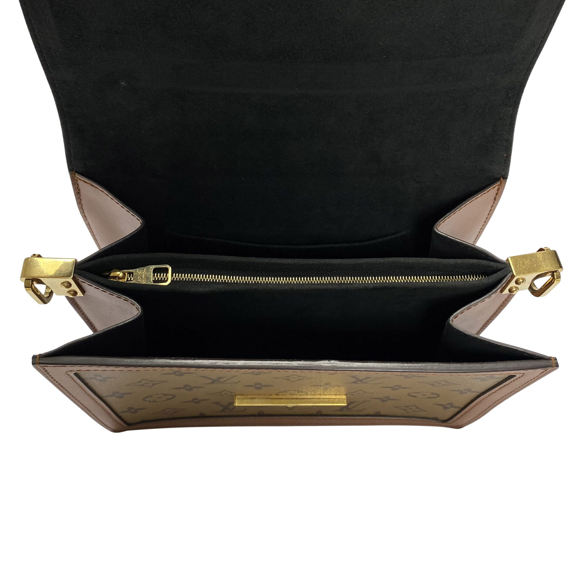 Bolsa Louis Vuitton Monogram Reverse Dauphine