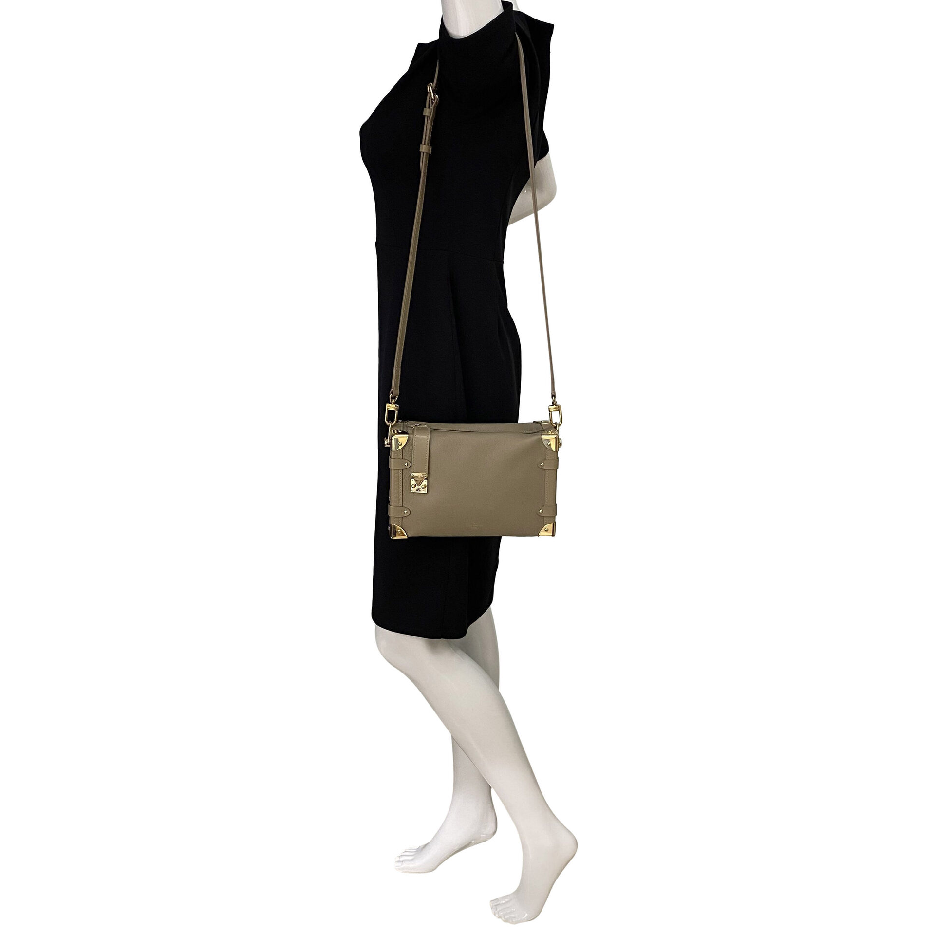 Bolsa Louis Vuitton Side Trunk Cinza