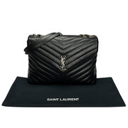 Bolsa Saint Laurent LouLou Preta