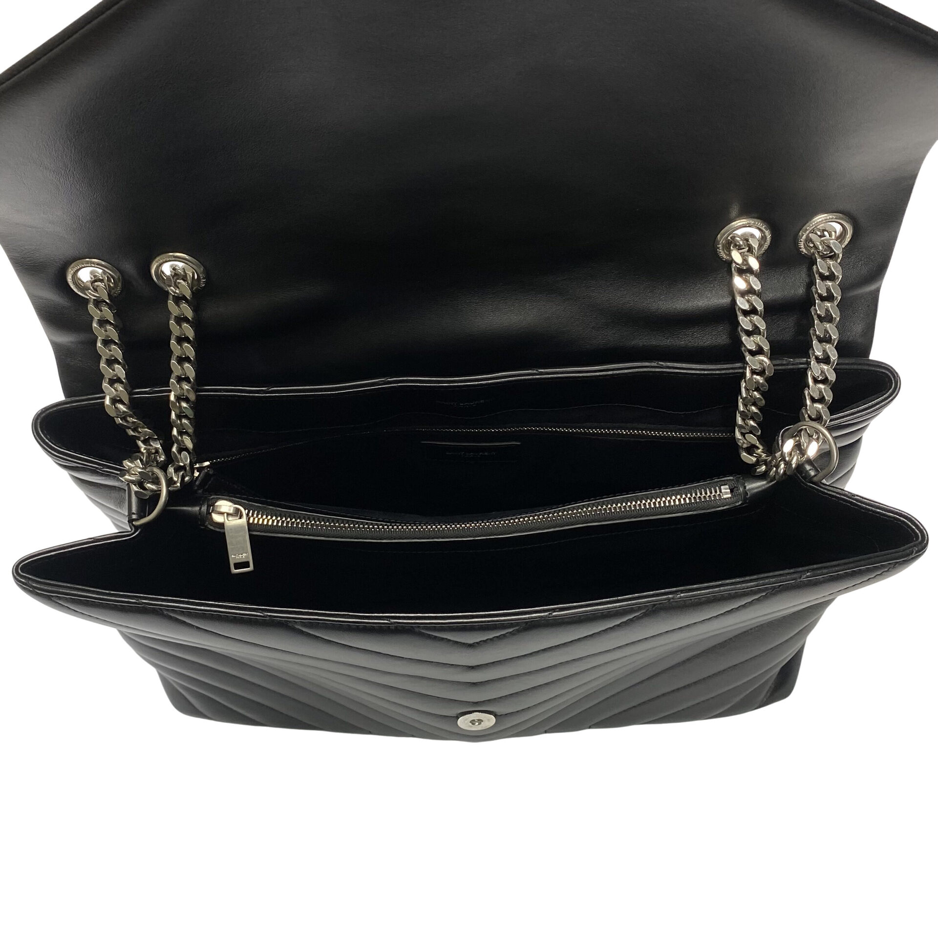 Bolsa Saint Laurent LouLou Preta