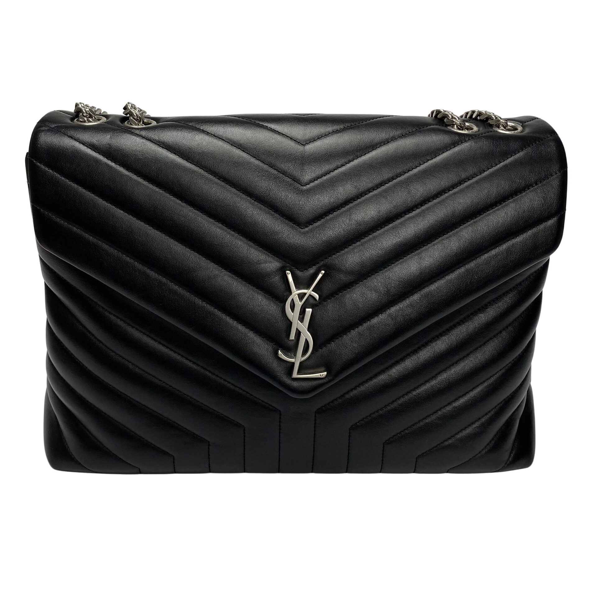 Bolsa Saint Laurent LouLou Preta