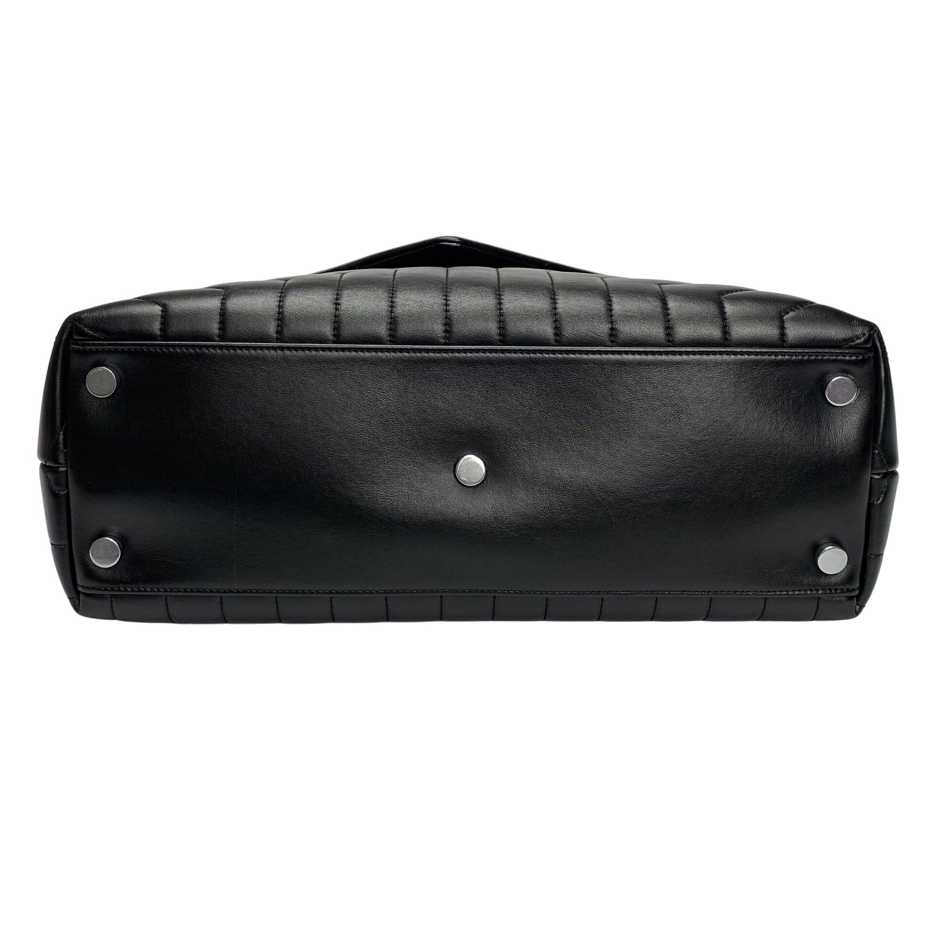Bolsa Saint Laurent LouLou Preta