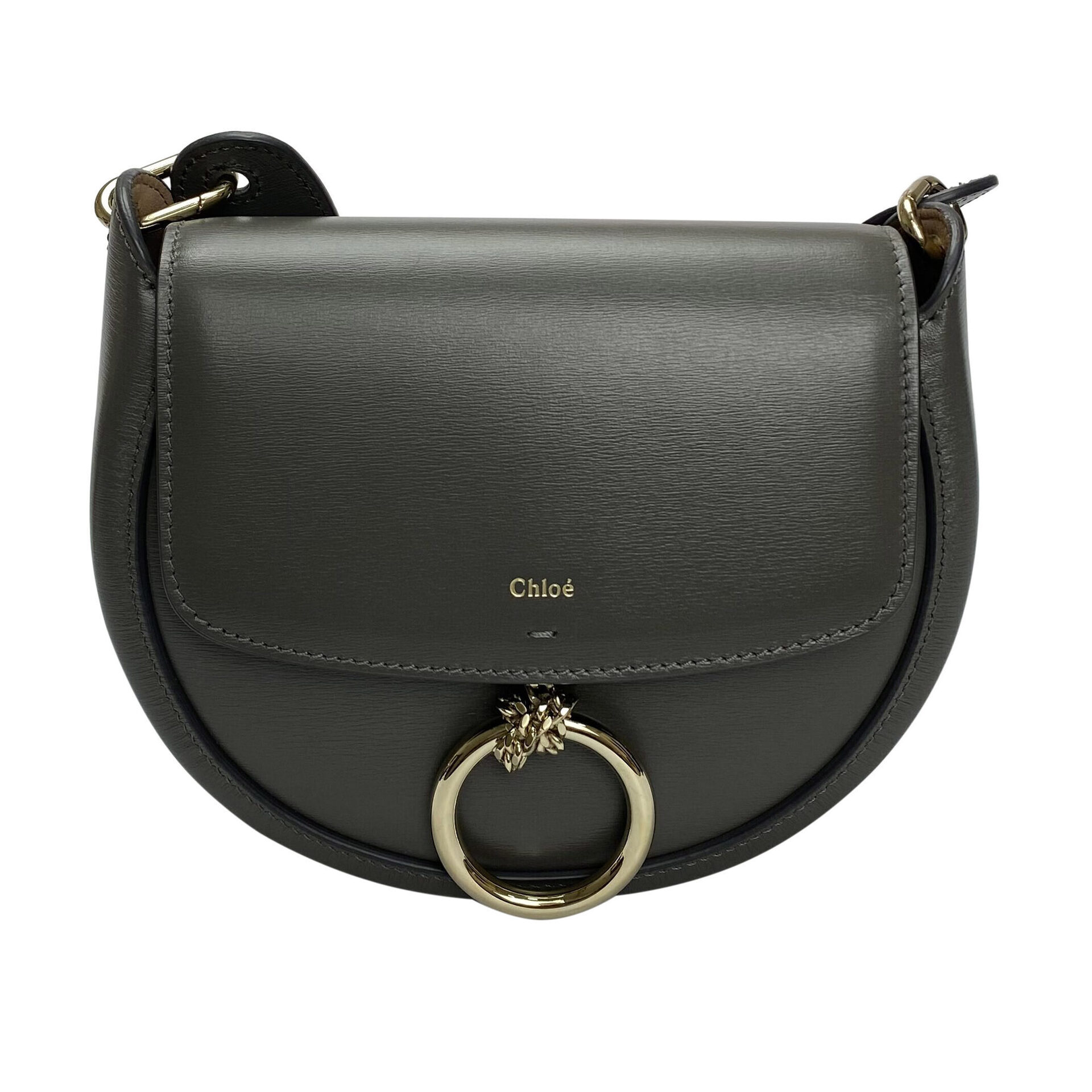 Bolsa Chloe Arlene Cinza