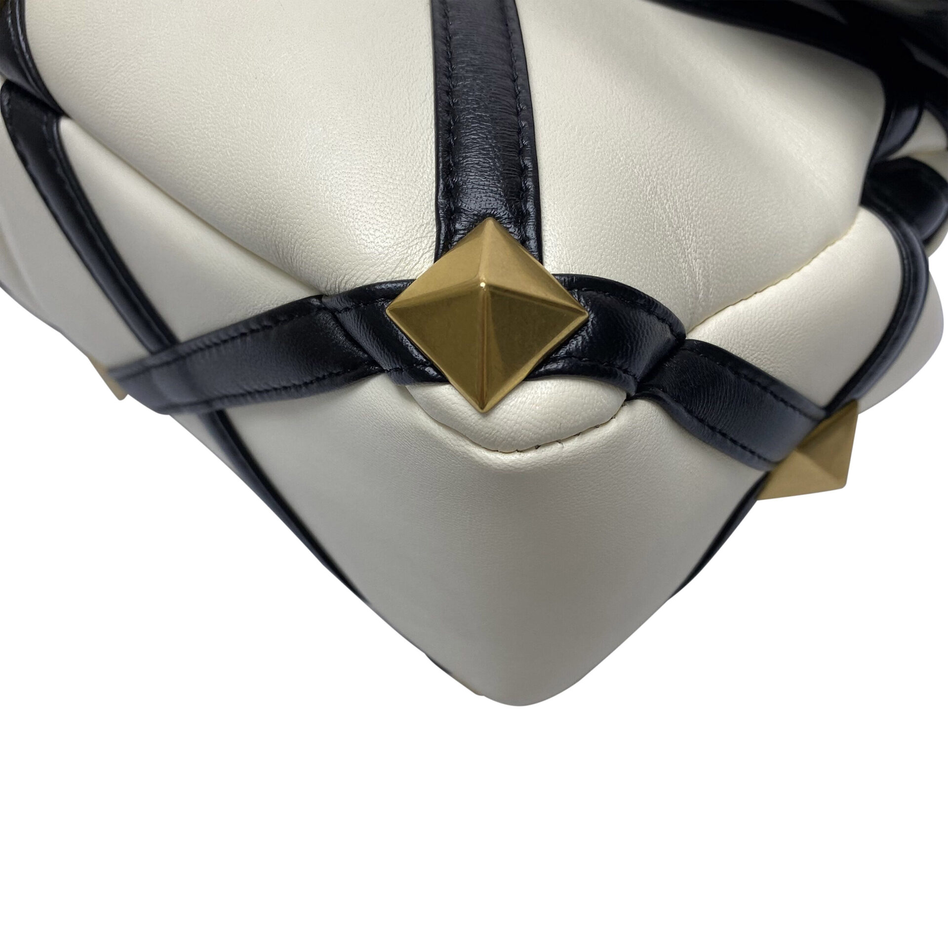 Bolsa Valentino Garavani Roman Stud Bicolor