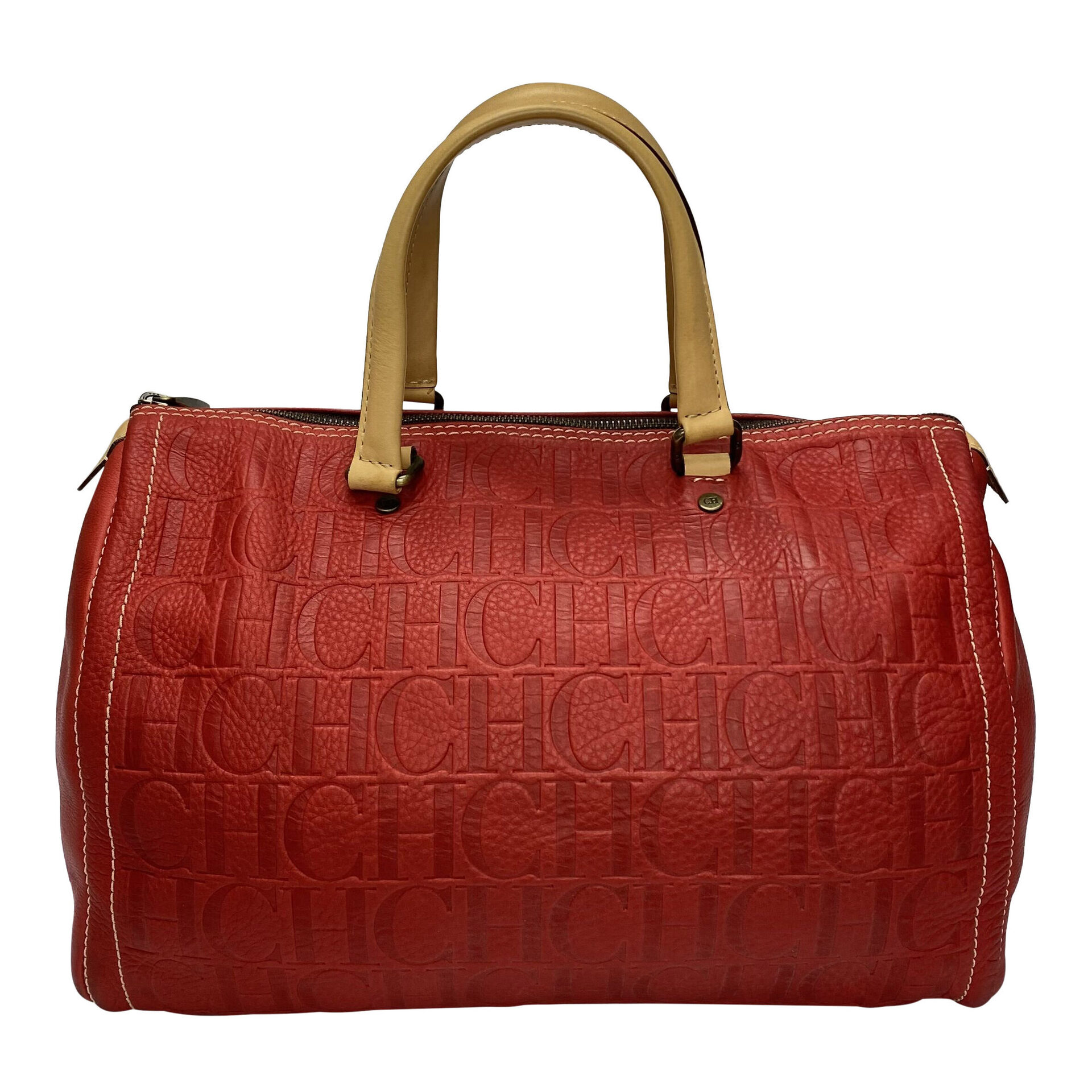 Bolsa Carolina Herrera Andy Vermelha