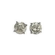 Par de Brincos Solitários - 2.59 ct.