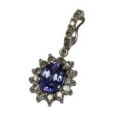 Pingente para Riviera Tanzanita - 1.0 ct.