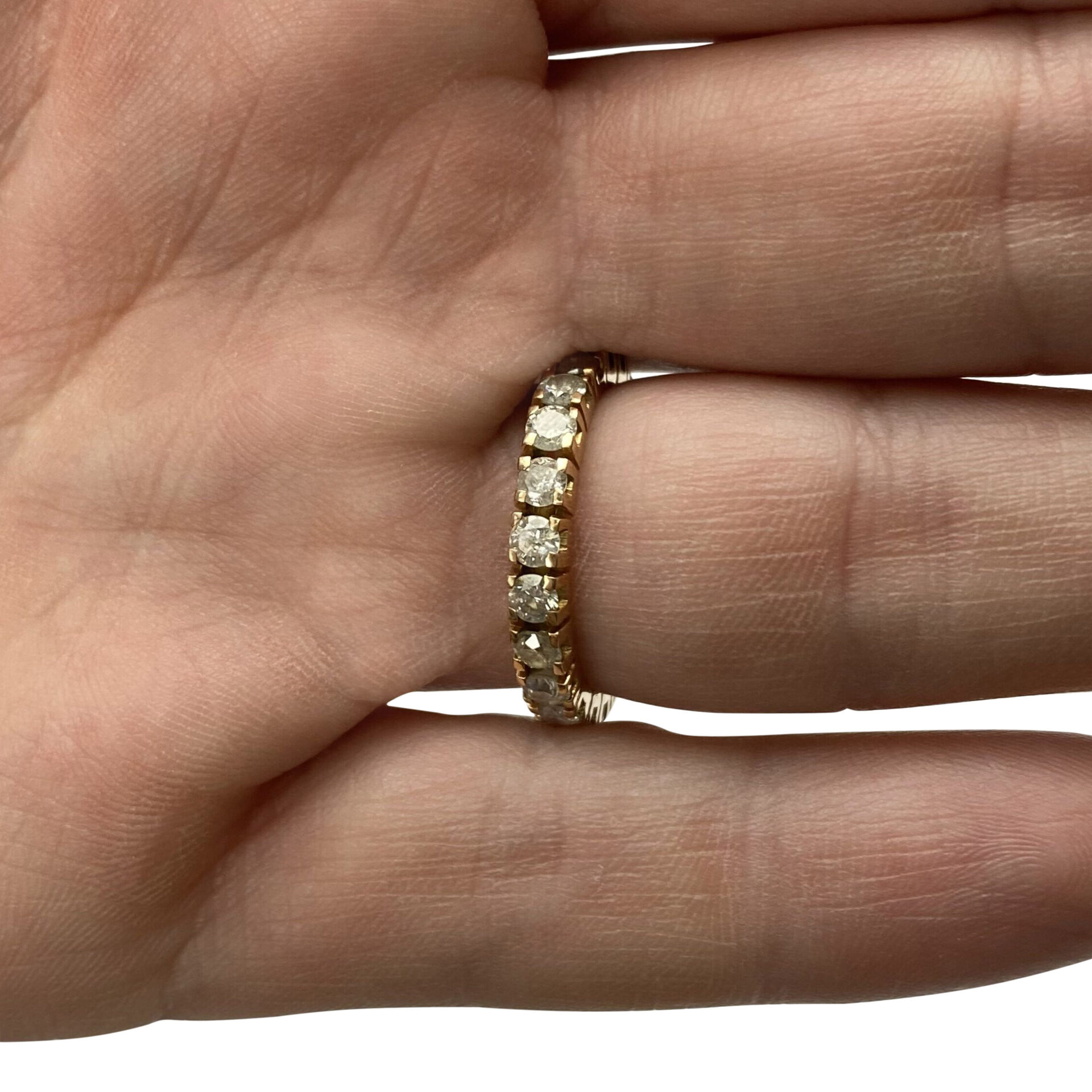 Aliança Riviera - 1.60 ct.