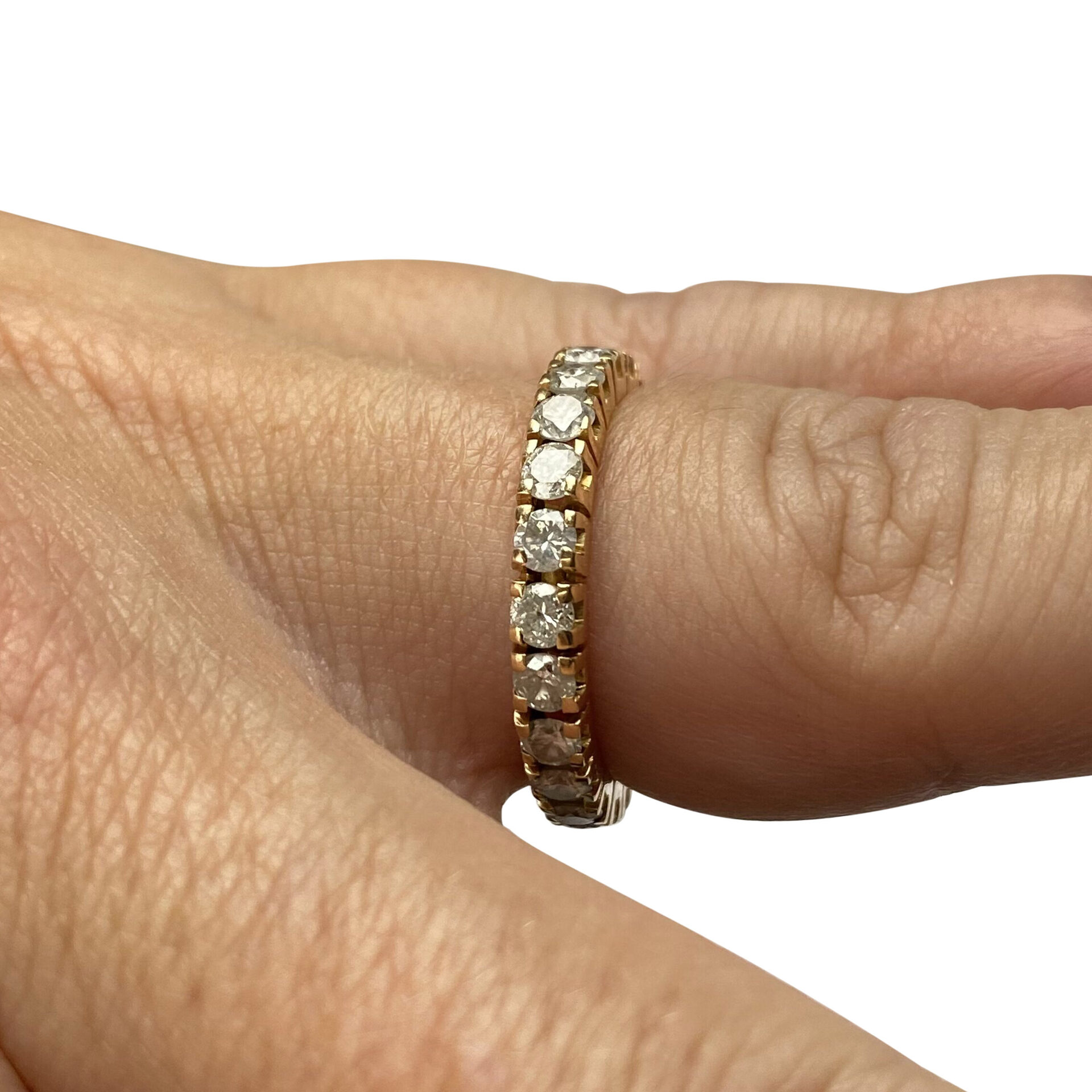 Aliança Riviera - 1.60 ct.