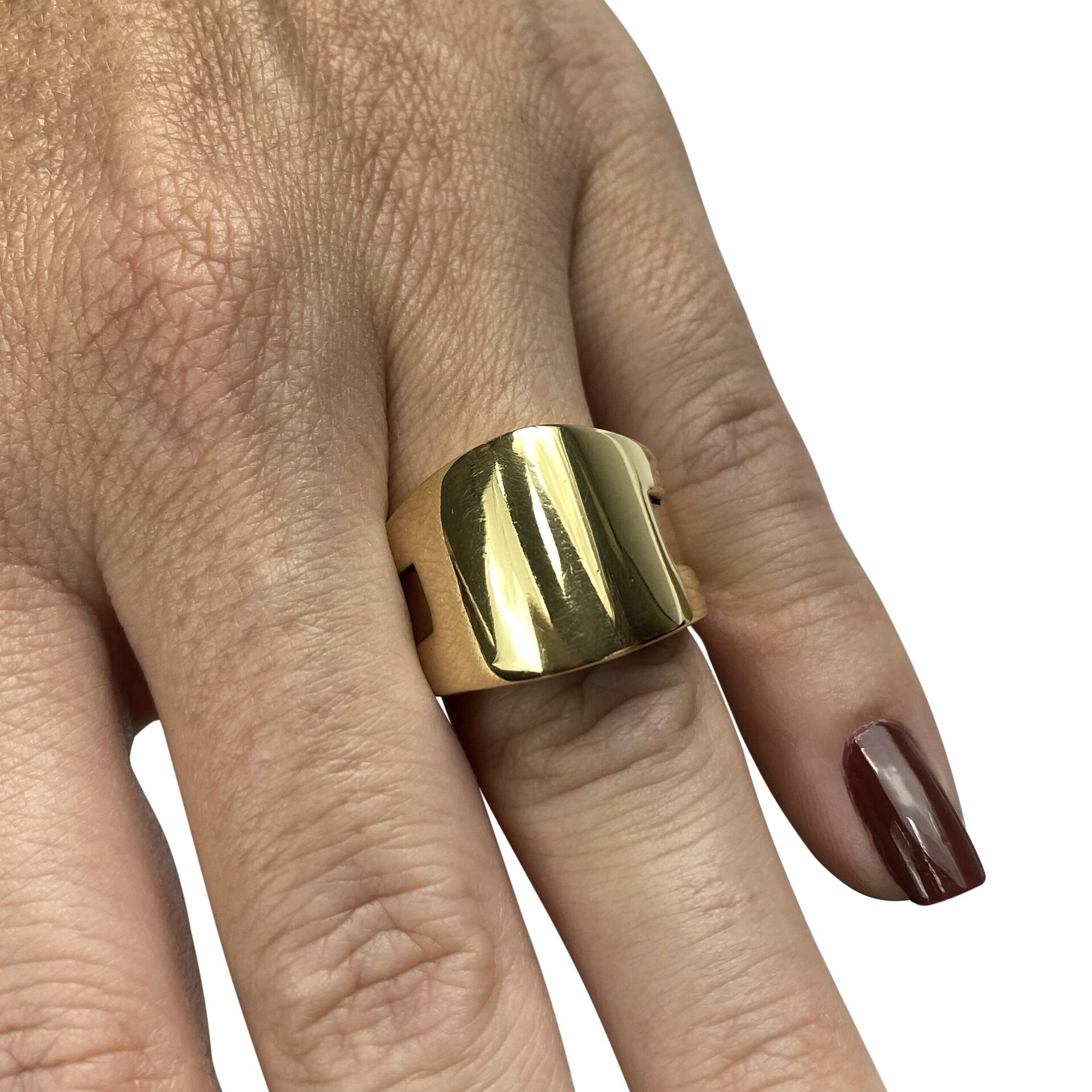 Anel Ouro Amarelo