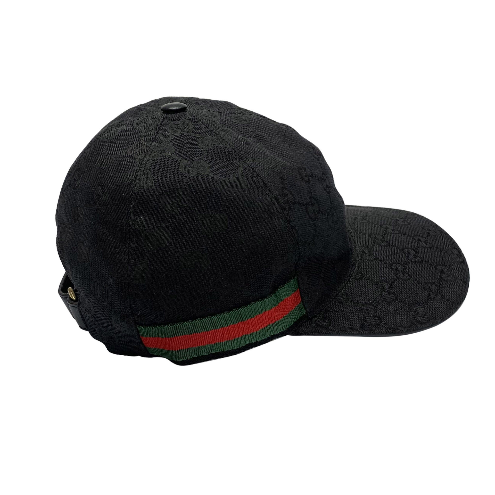 Boné Gucci GG Faixa Web