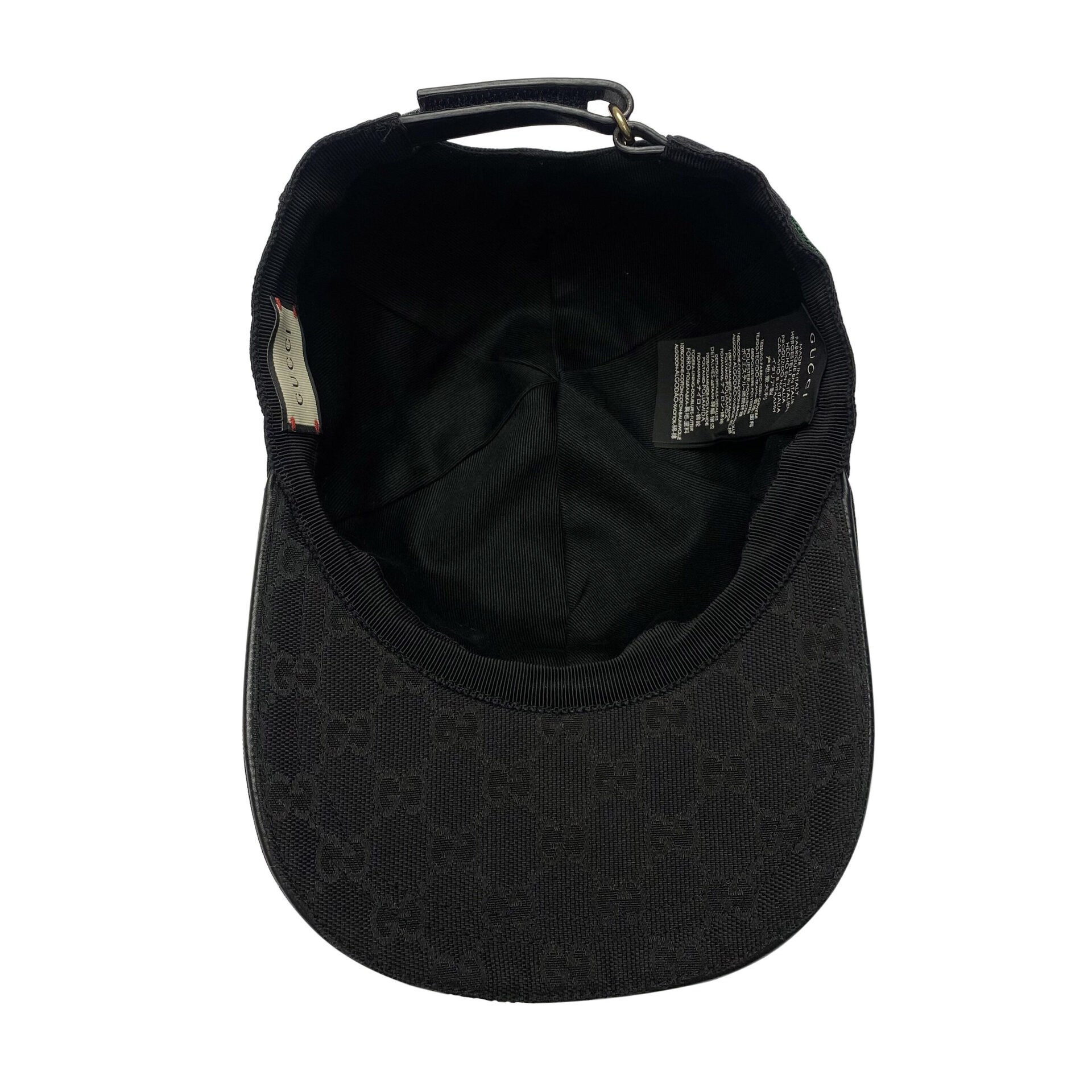 Boné Gucci GG Faixa Web