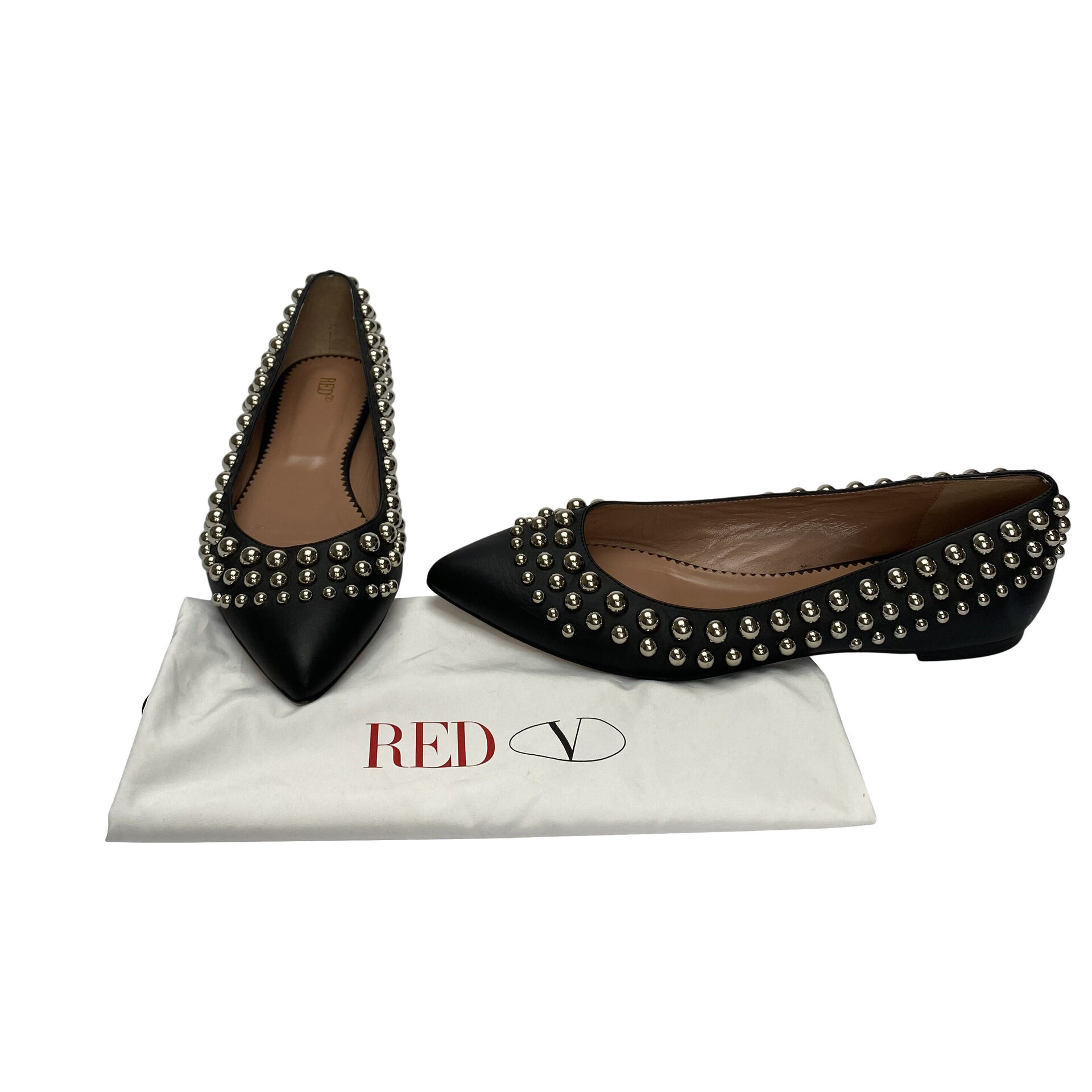 Sapatilha Red Valentino Preta