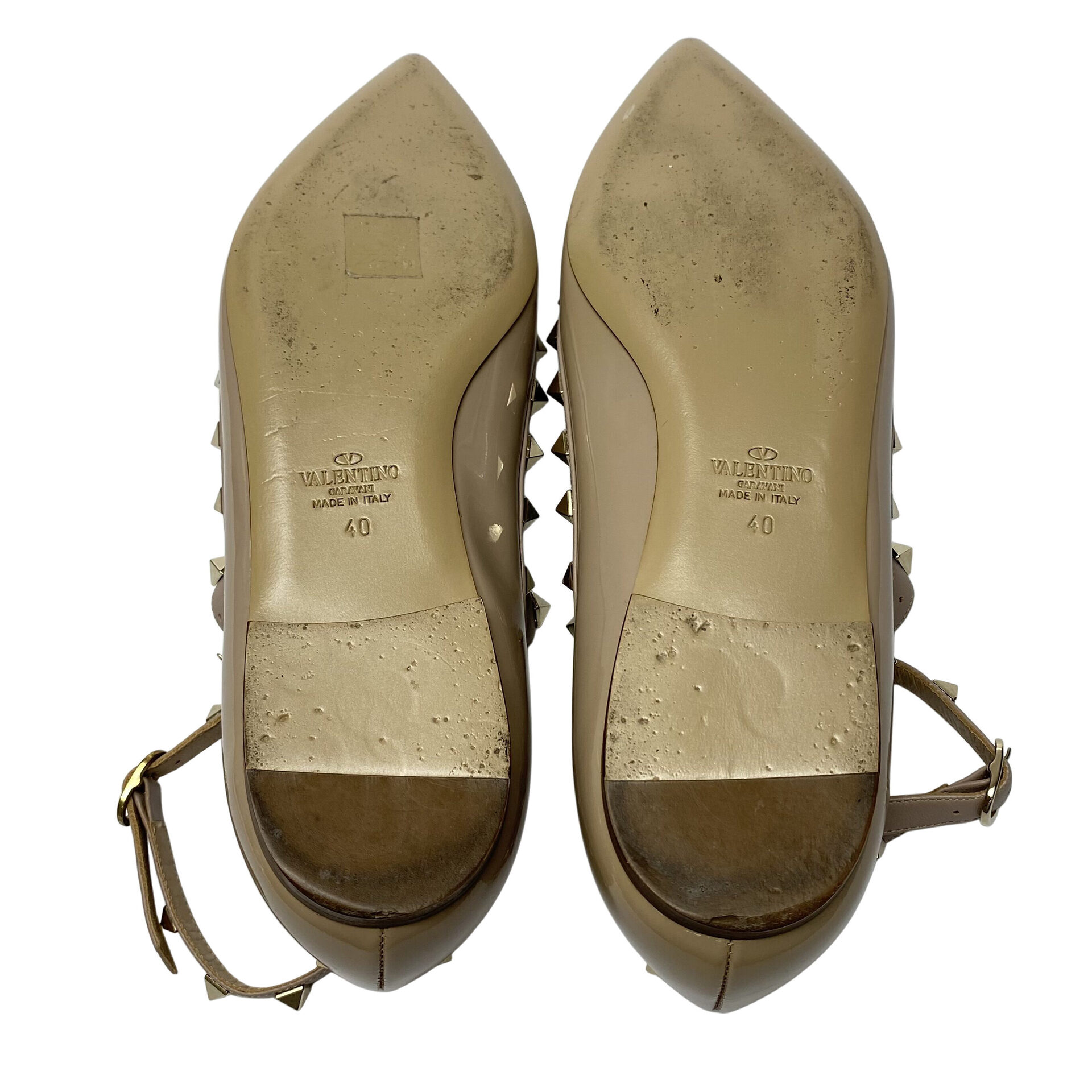 Sapatilha Valentino Garavani Rockstud Nude