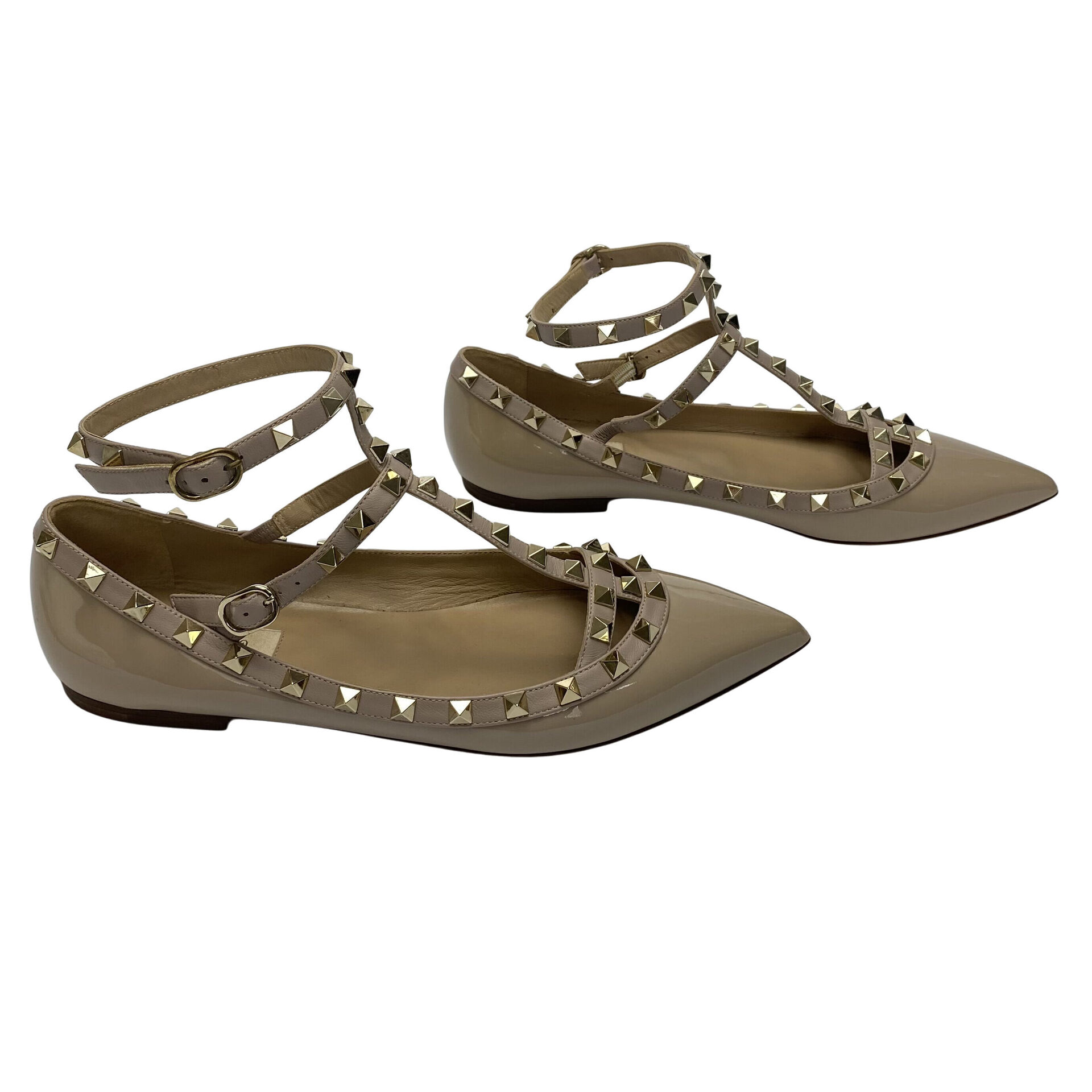 Sapatilha Valentino Garavani Rockstud Nude