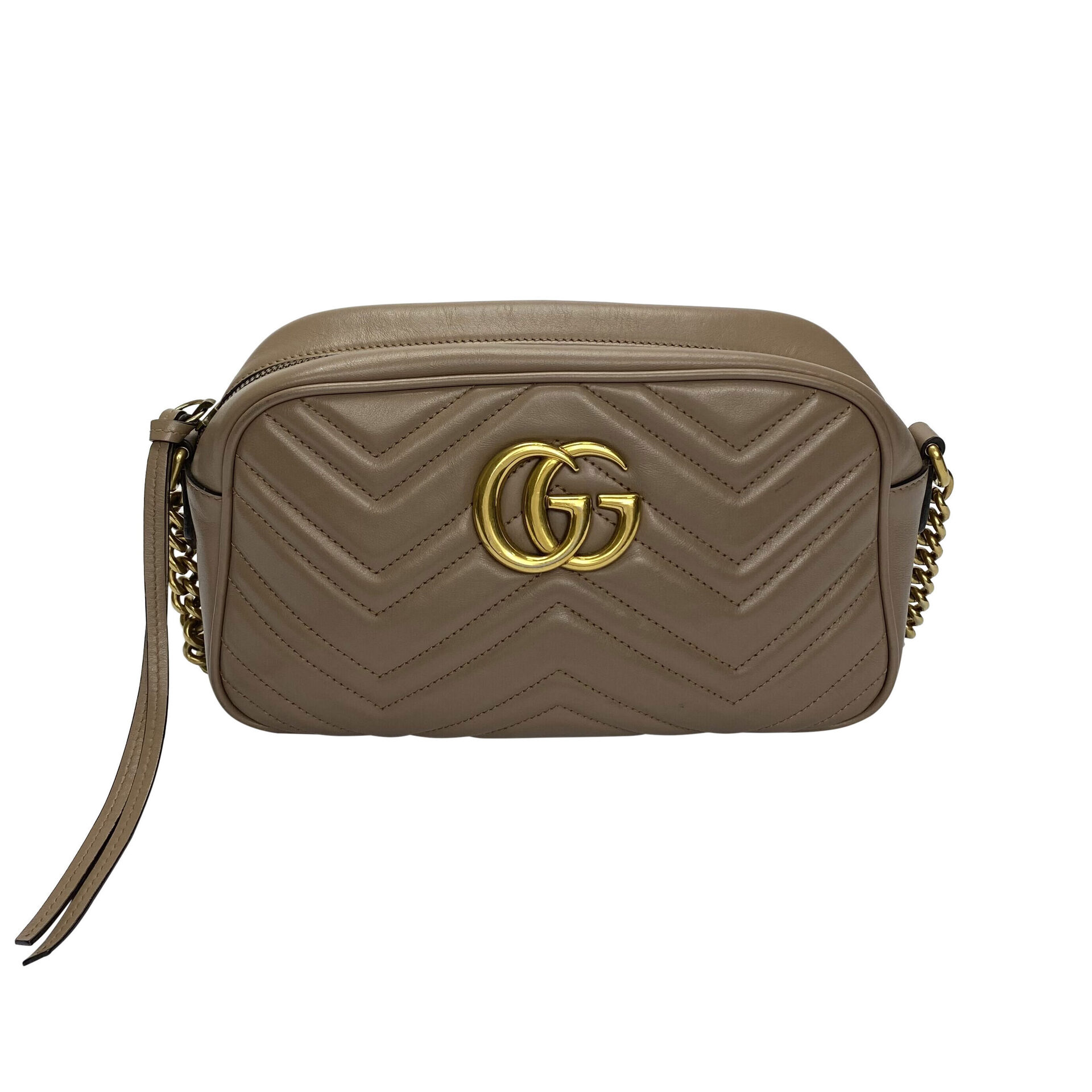 Bolsa Gucci GG Marmont Nude