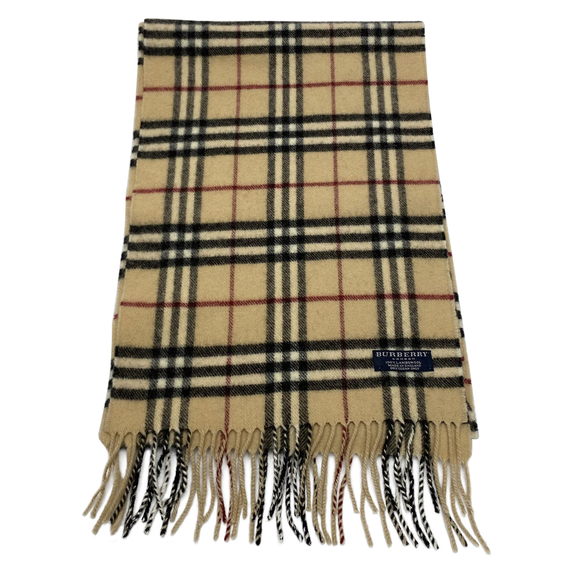 Cachecol Burberry Xadrez Tradicional