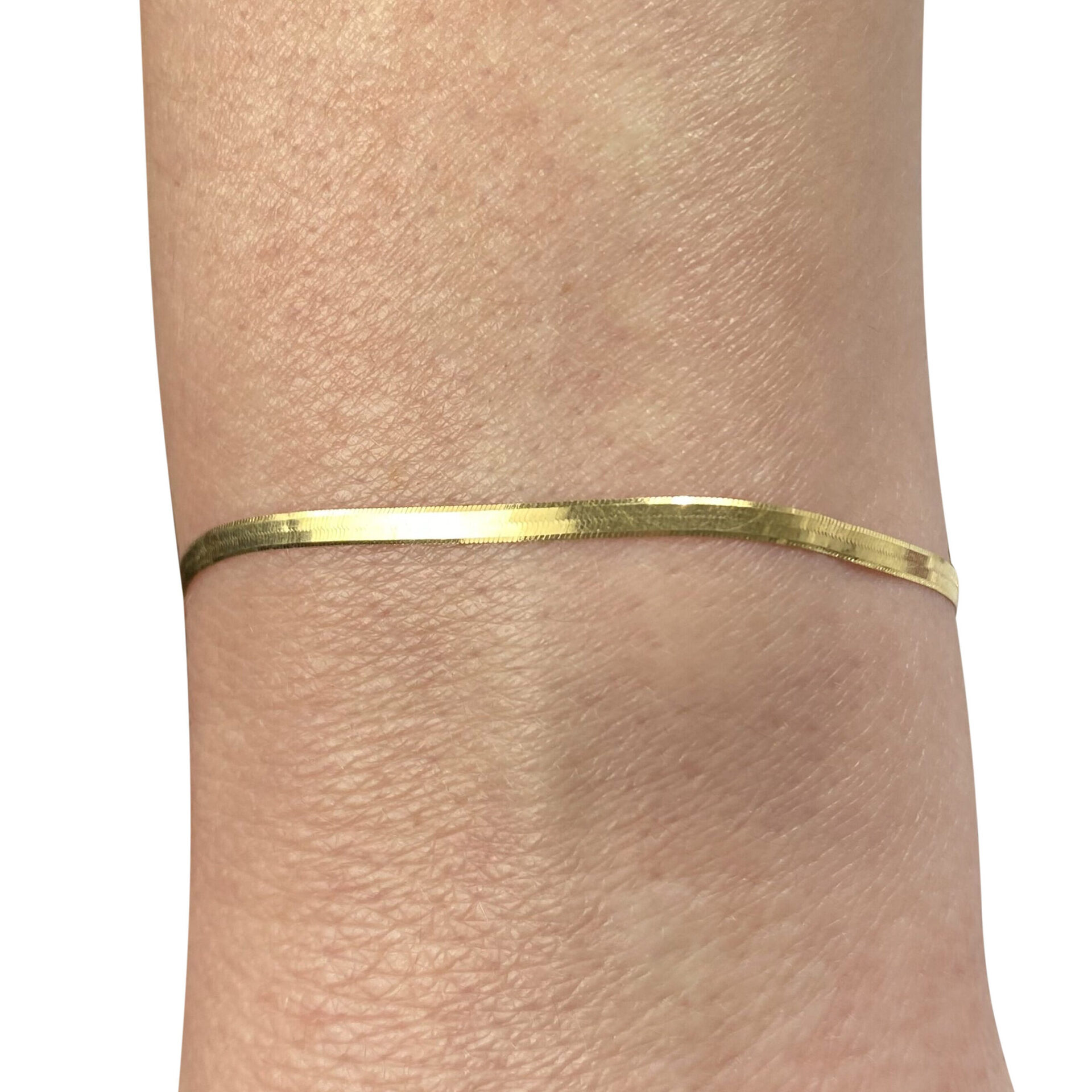 Pulseira Fita Ouro Amarelo