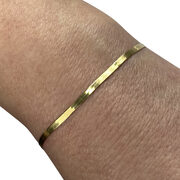 Pulseira Fita Ouro Amarelo