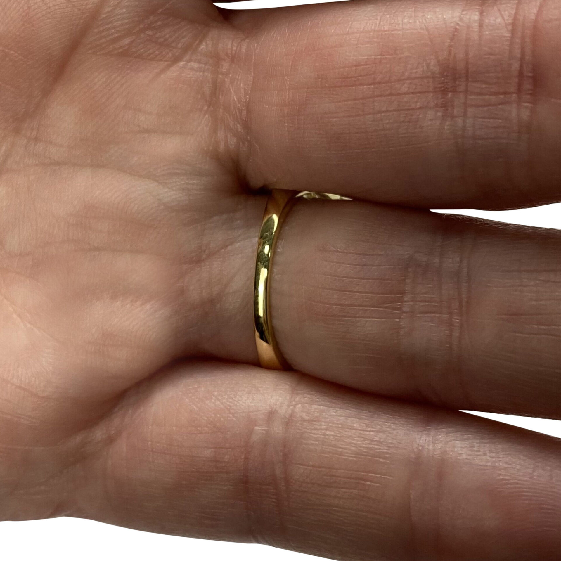 Meia Aliança Isabel Oliveira Ouro Amarelo