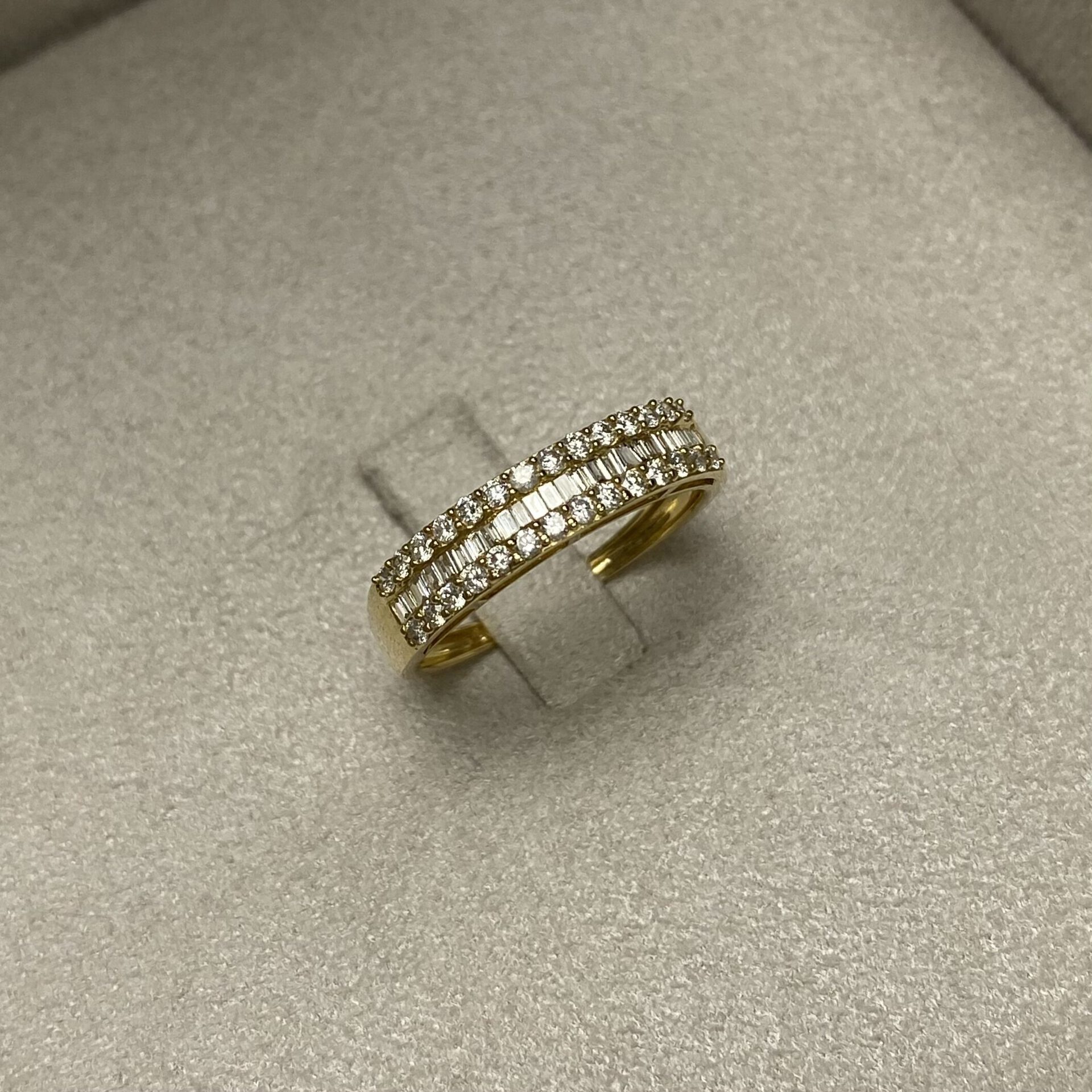 Meia Aliança Isabel Oliveira Ouro Amarelo