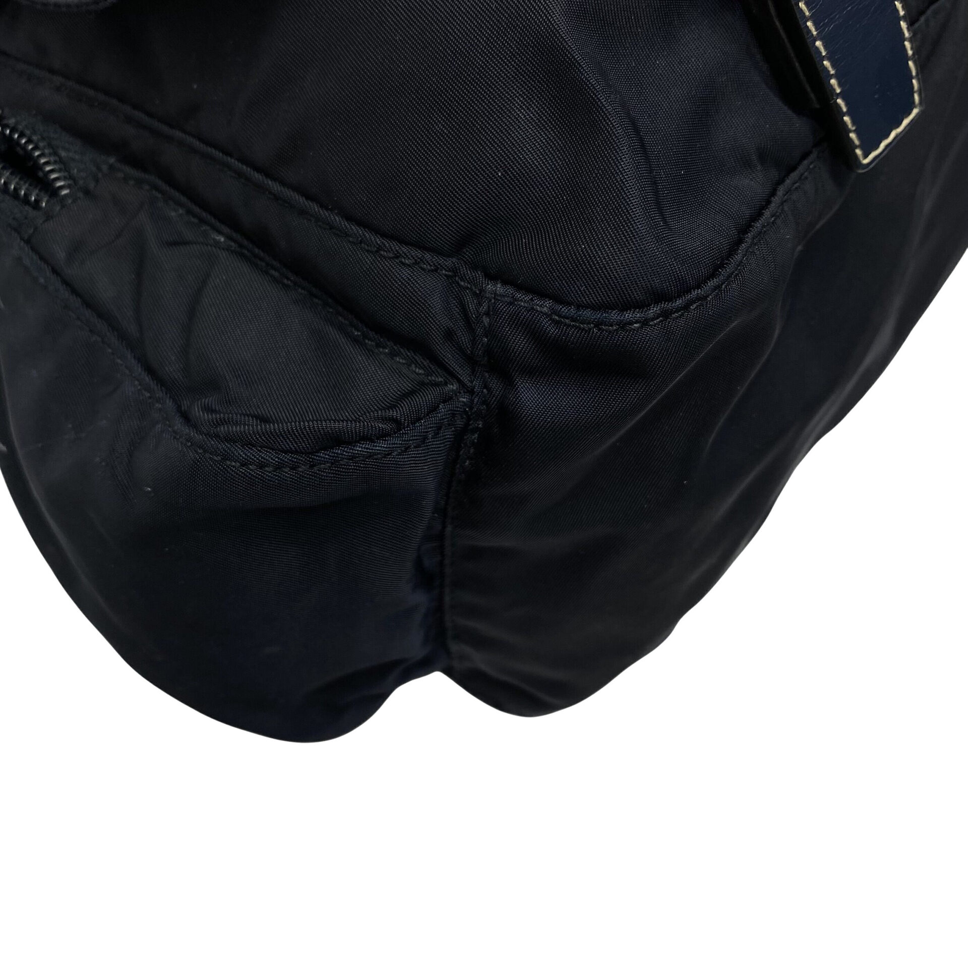 Bolsa Prada Nylon Messenger Azul