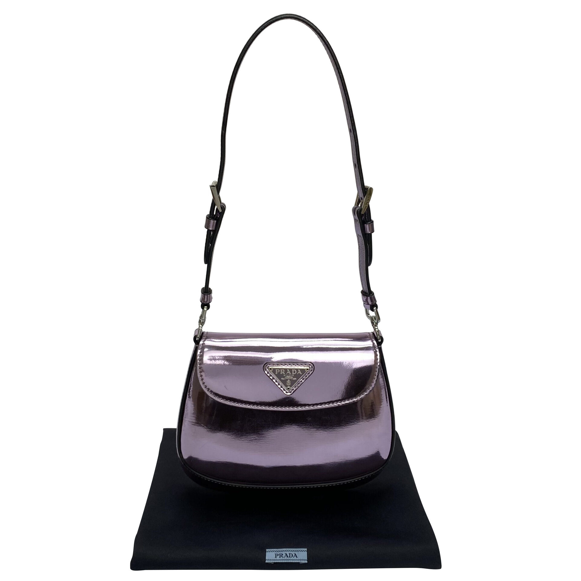 Bolsa Prada Cleo Mini Metalizada
