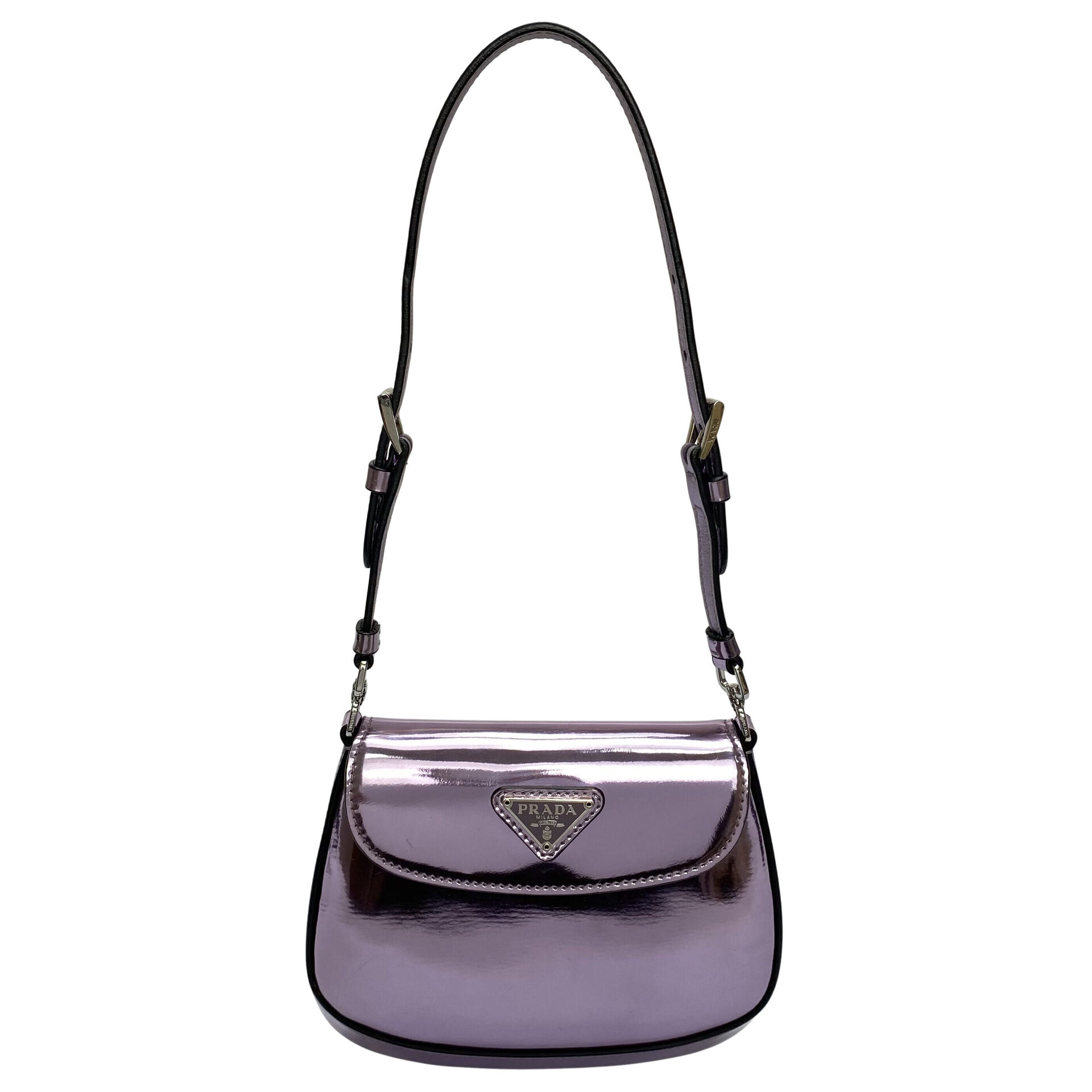 Bolsa Prada Cleo Mini Metalizada