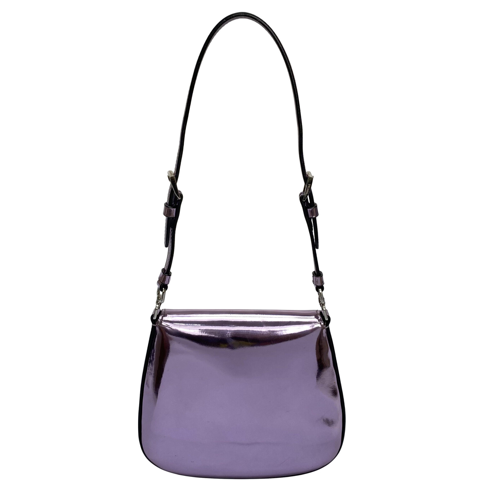 Bolsa Prada Cleo Mini Metalizada