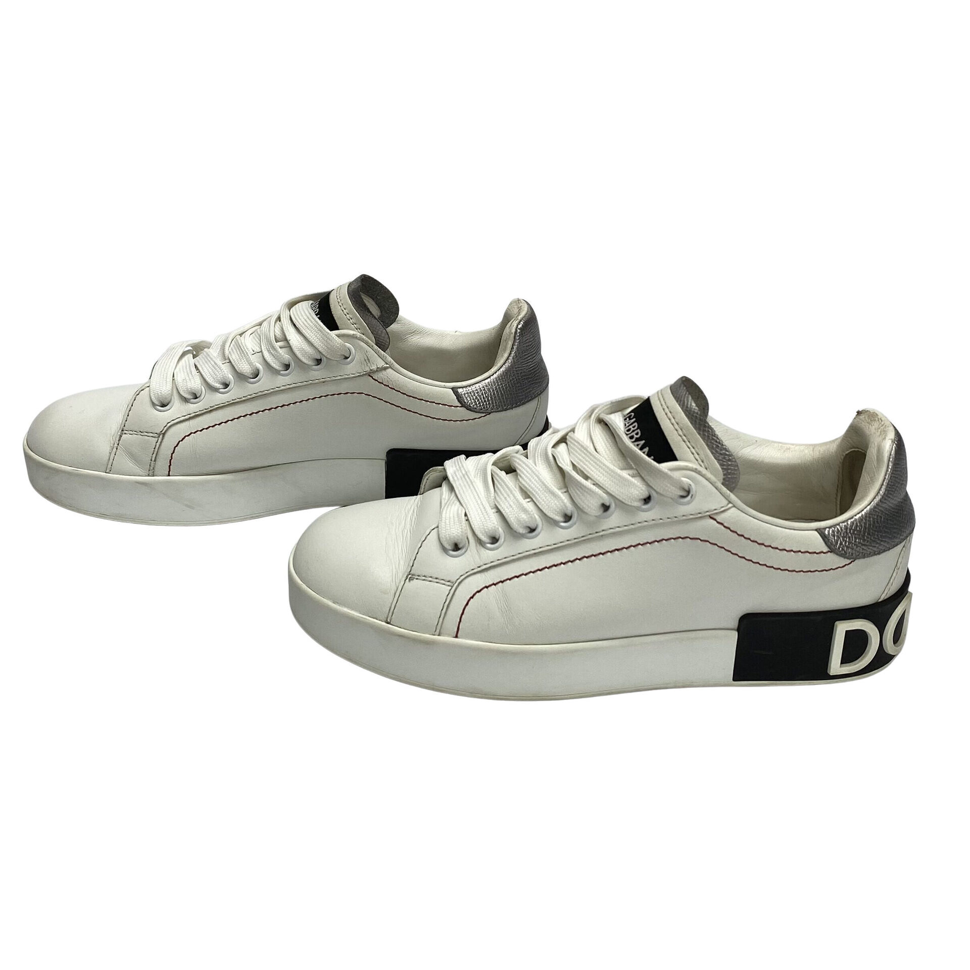 Tênis Dolce & Gabbana Portofino Couro Branco