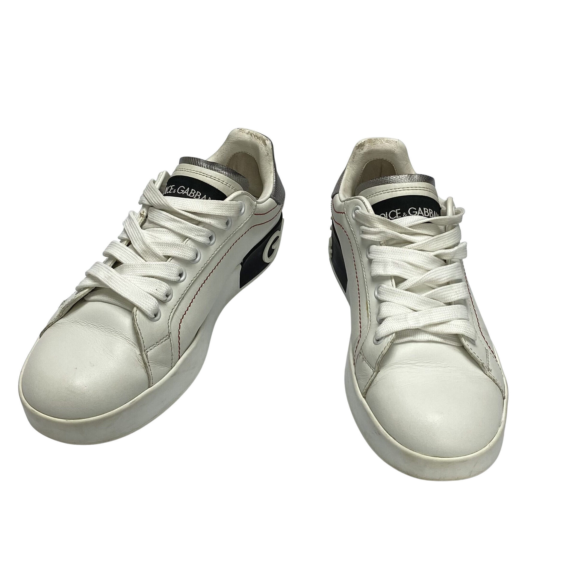 Tênis Dolce & Gabbana Portofino Couro Branco