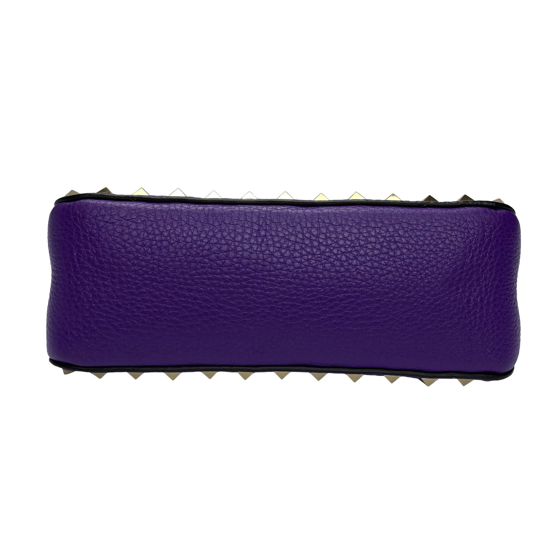 Bolsa Valentino Garavani Rockstud Roxa