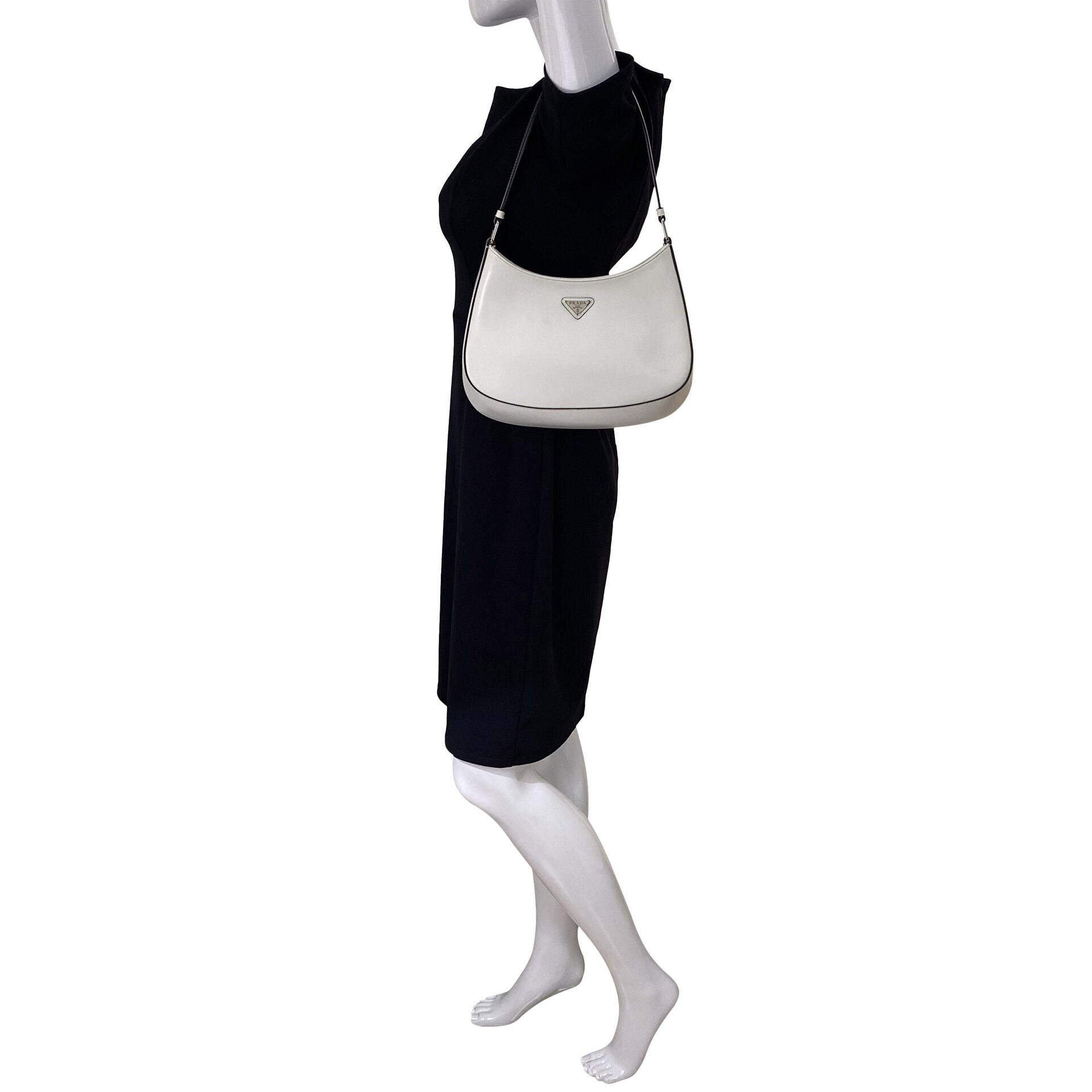Bolsa Prada Cleo Branca