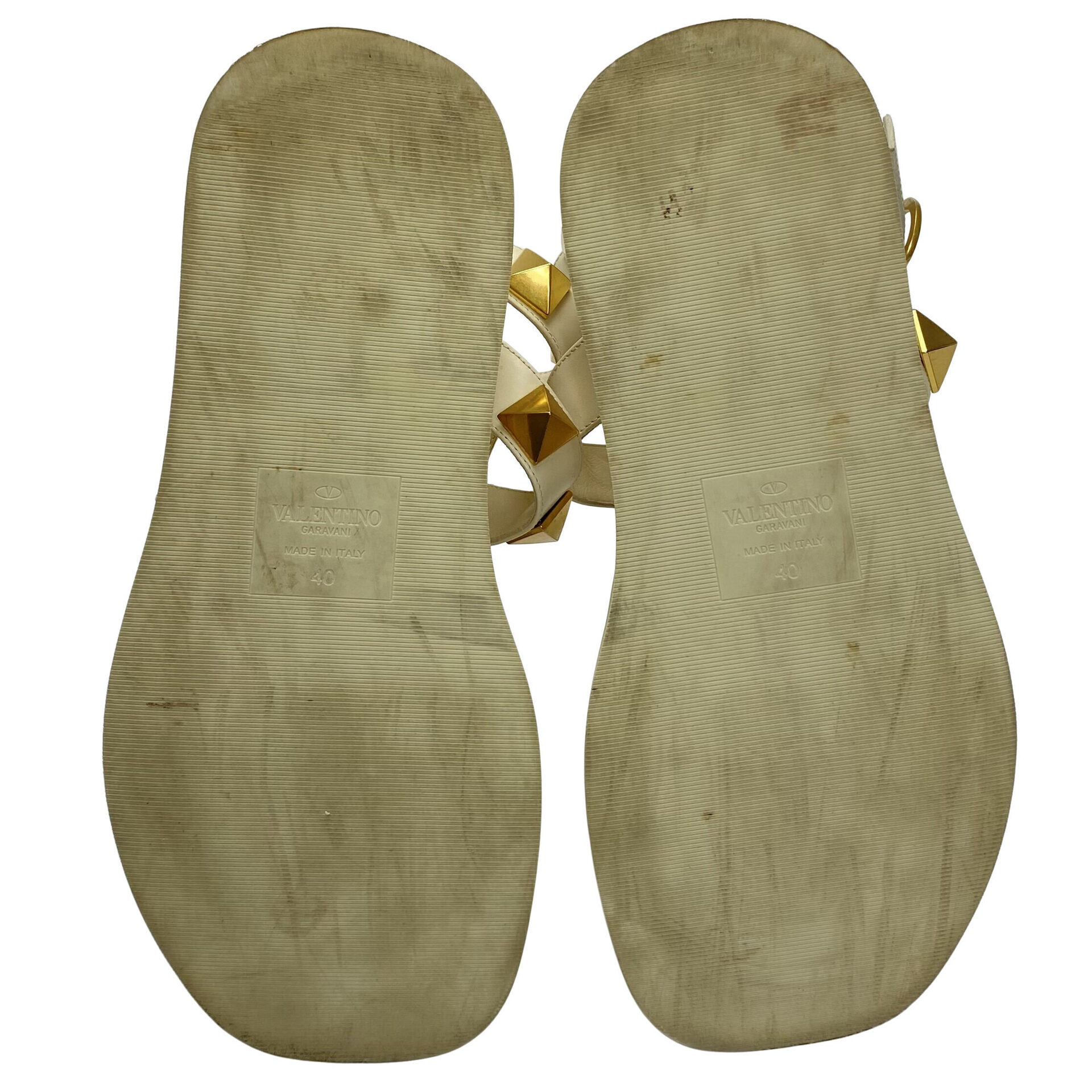 Sandália Valentino Garavani Off White