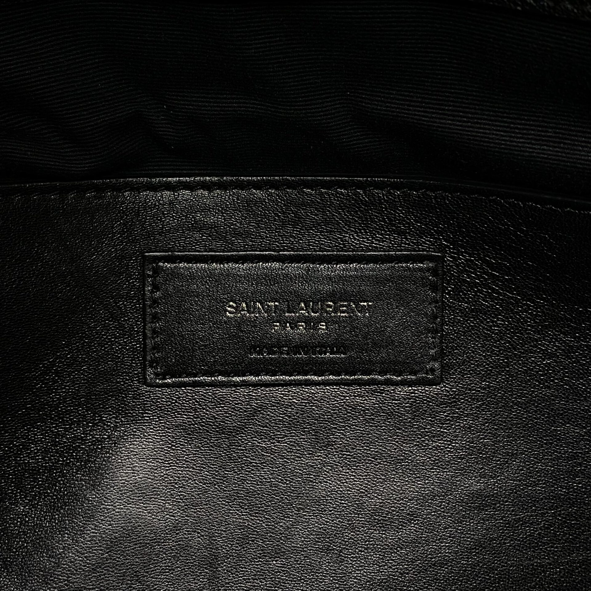 Bolsa Saint Laurent Paris College Preta